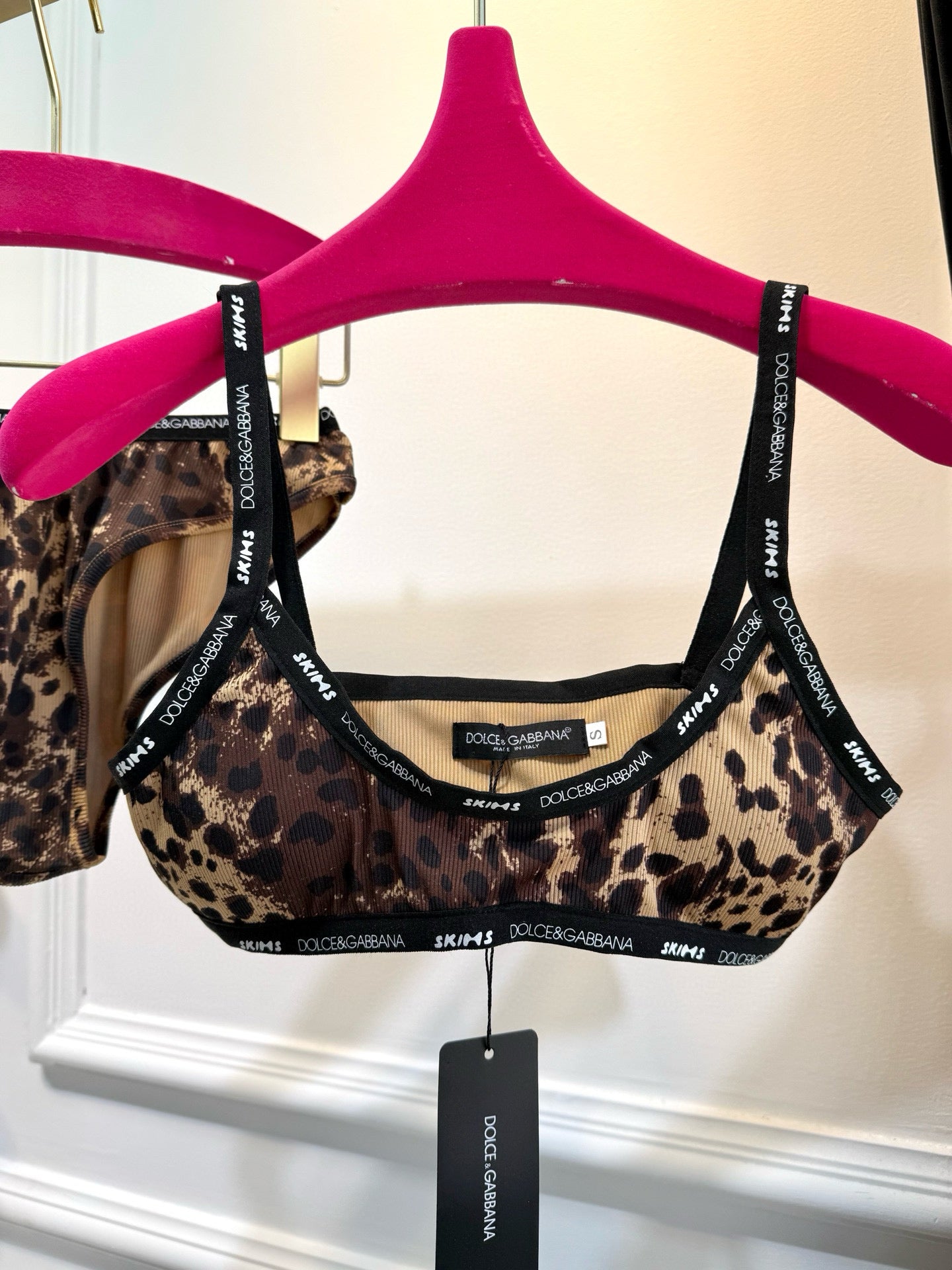 SKIMS x DG BRA SET
