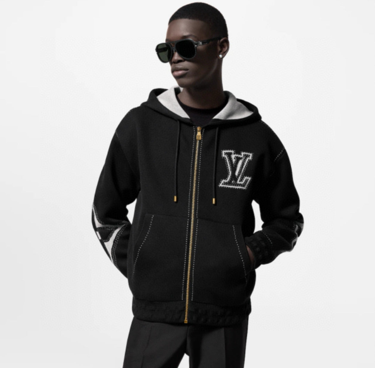 LOU ZIP HOODIE