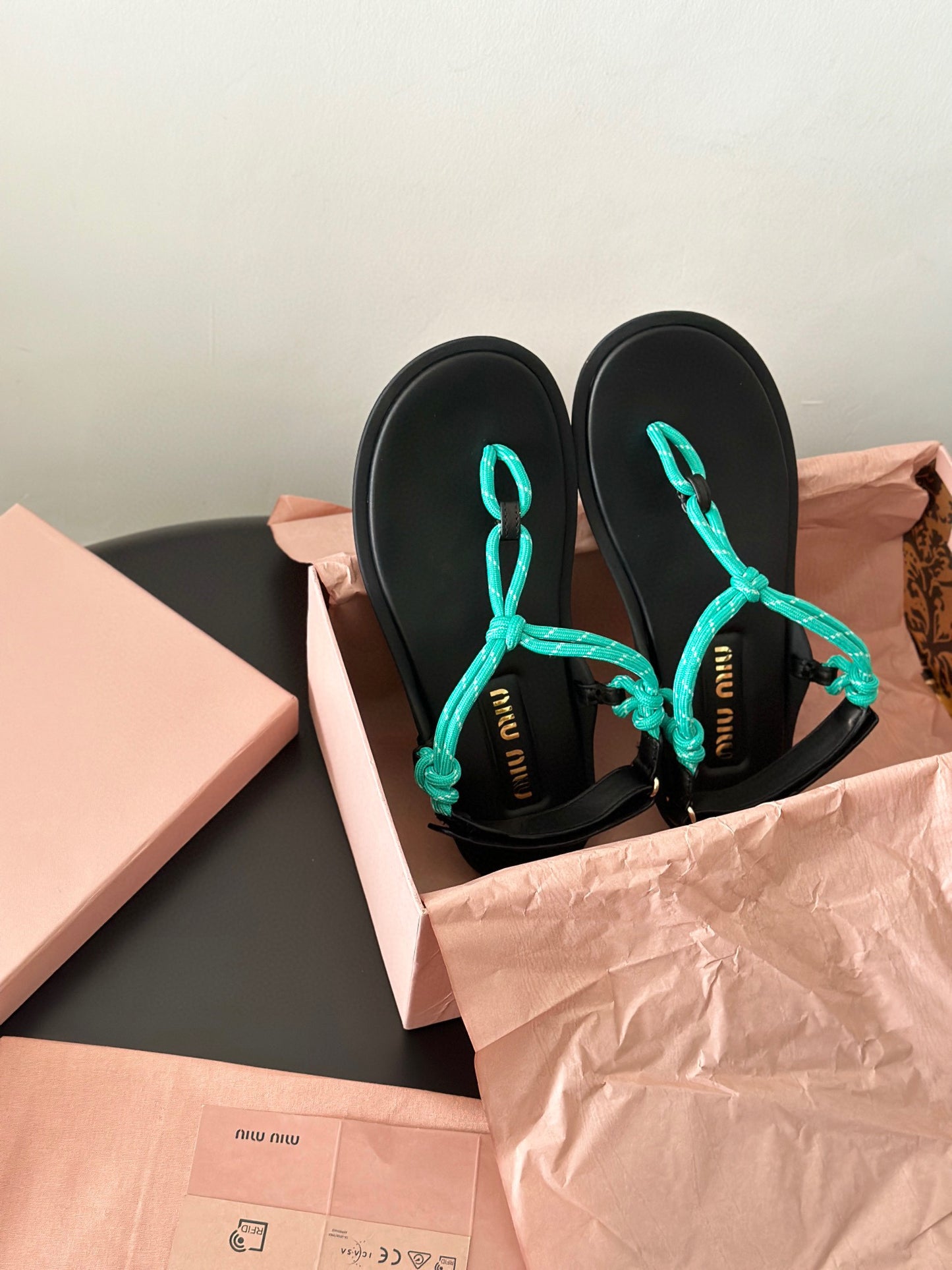MIU M SANDALS