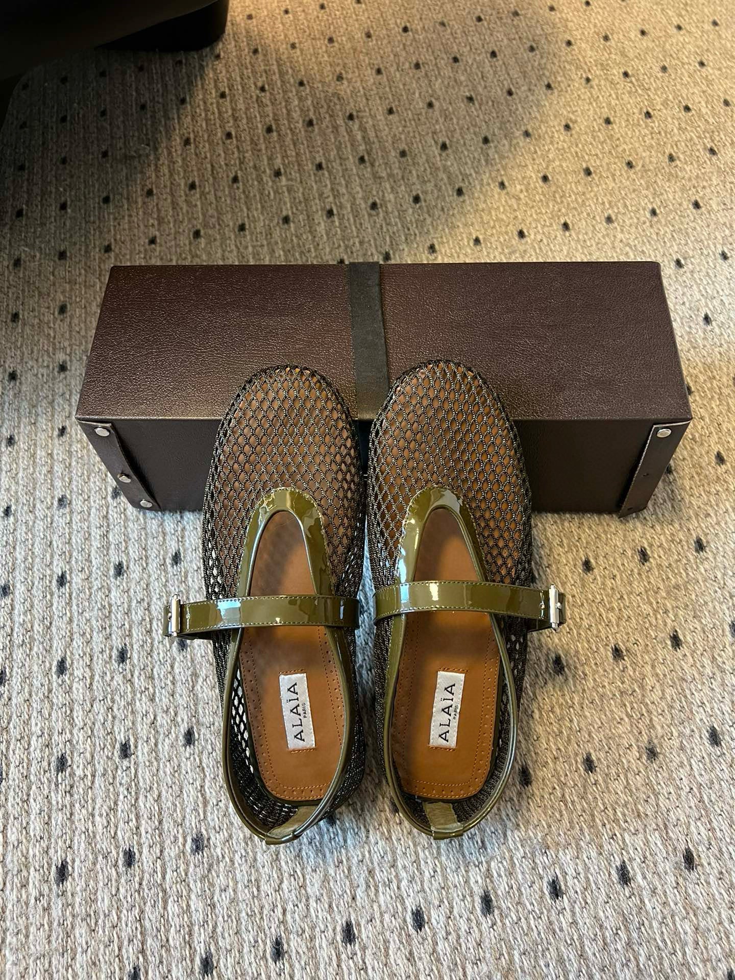 ALAIA BALLET FLATS
