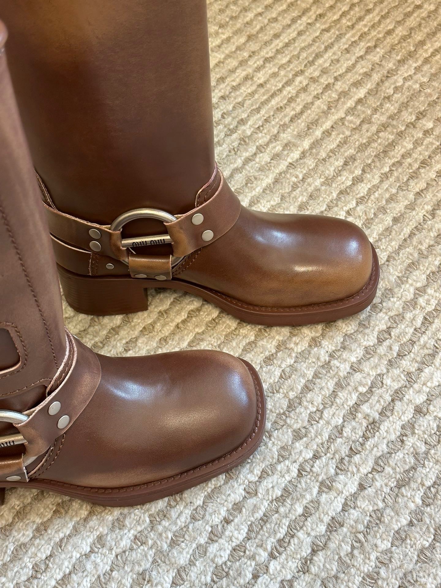 MIU M BOOTS