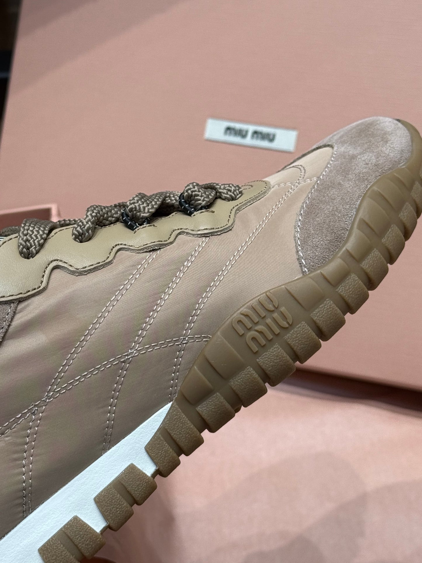 MIU M TYRE SNEAKERS