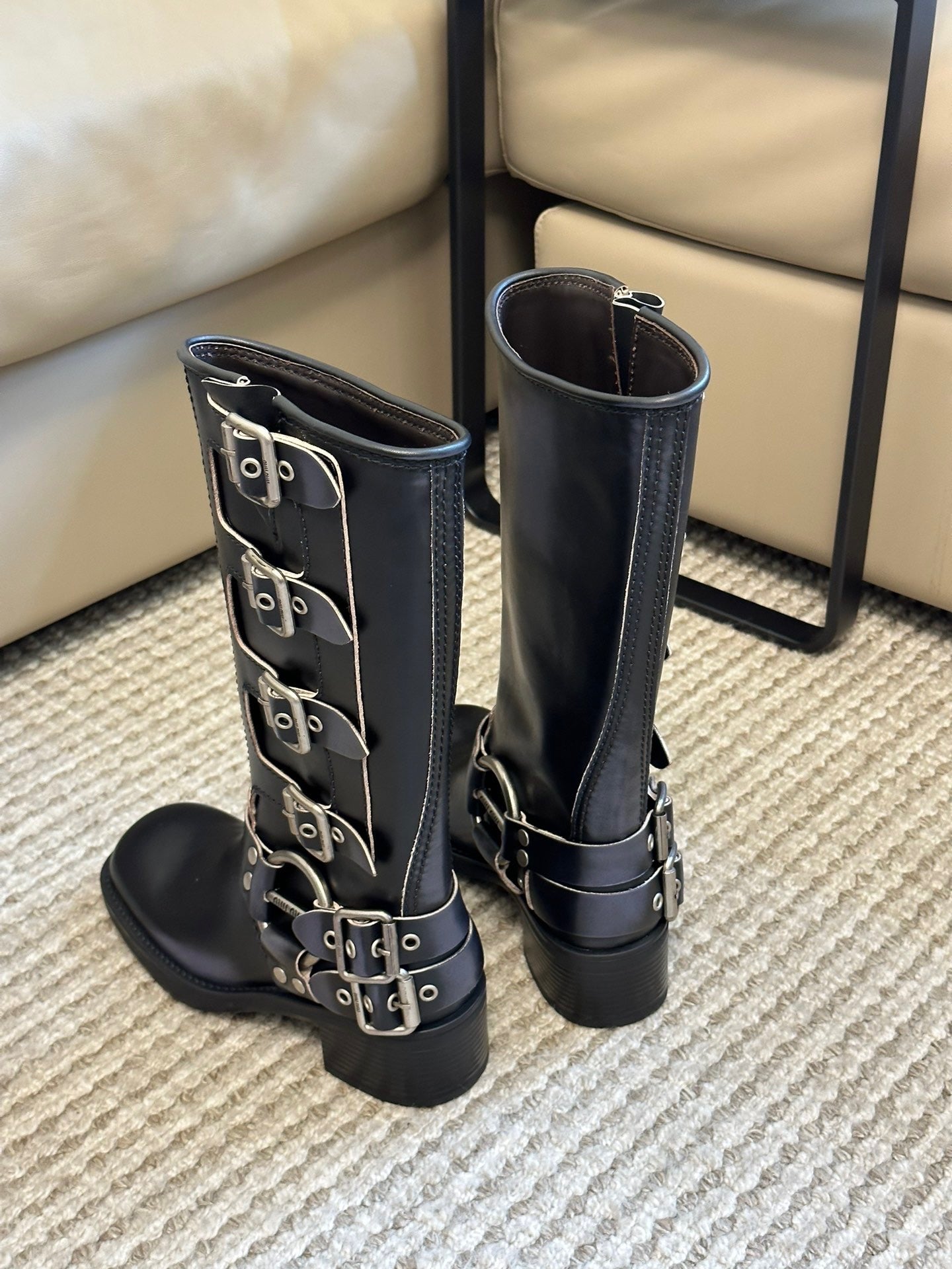 MIU M BOOTS