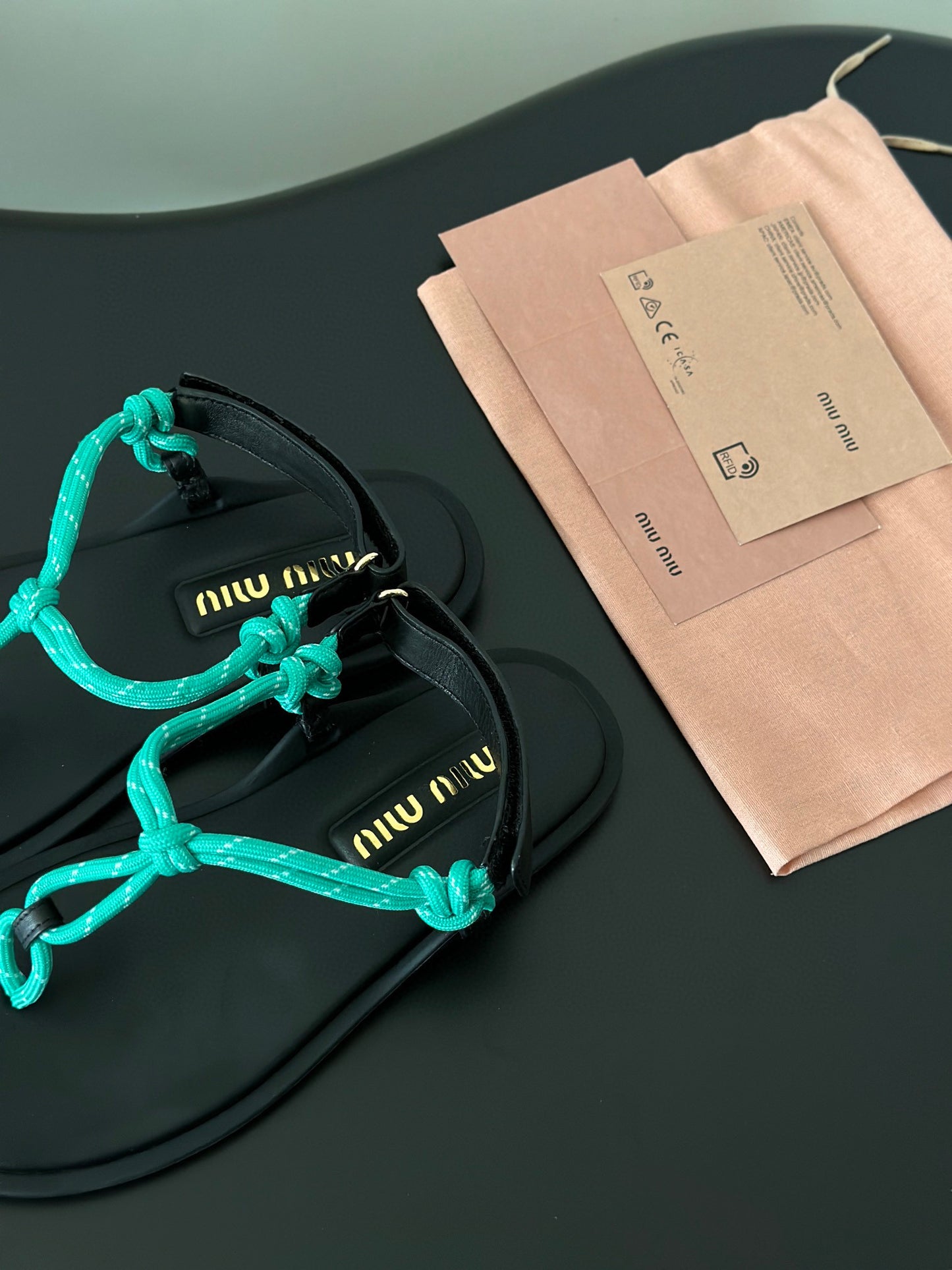 MIU M SANDALS