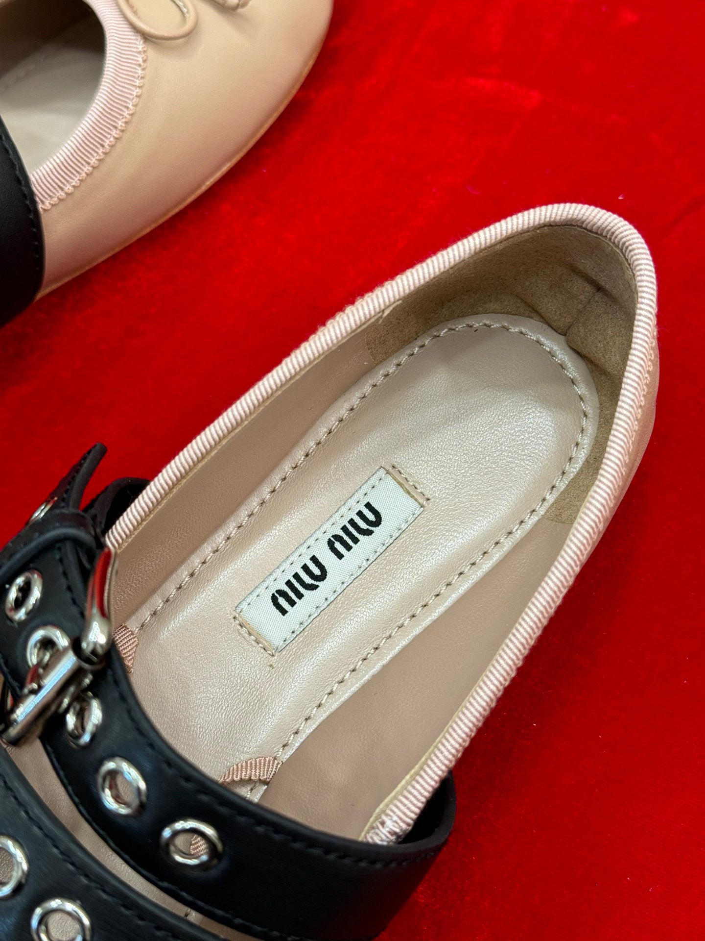 MIU M BALLERINA FLATS