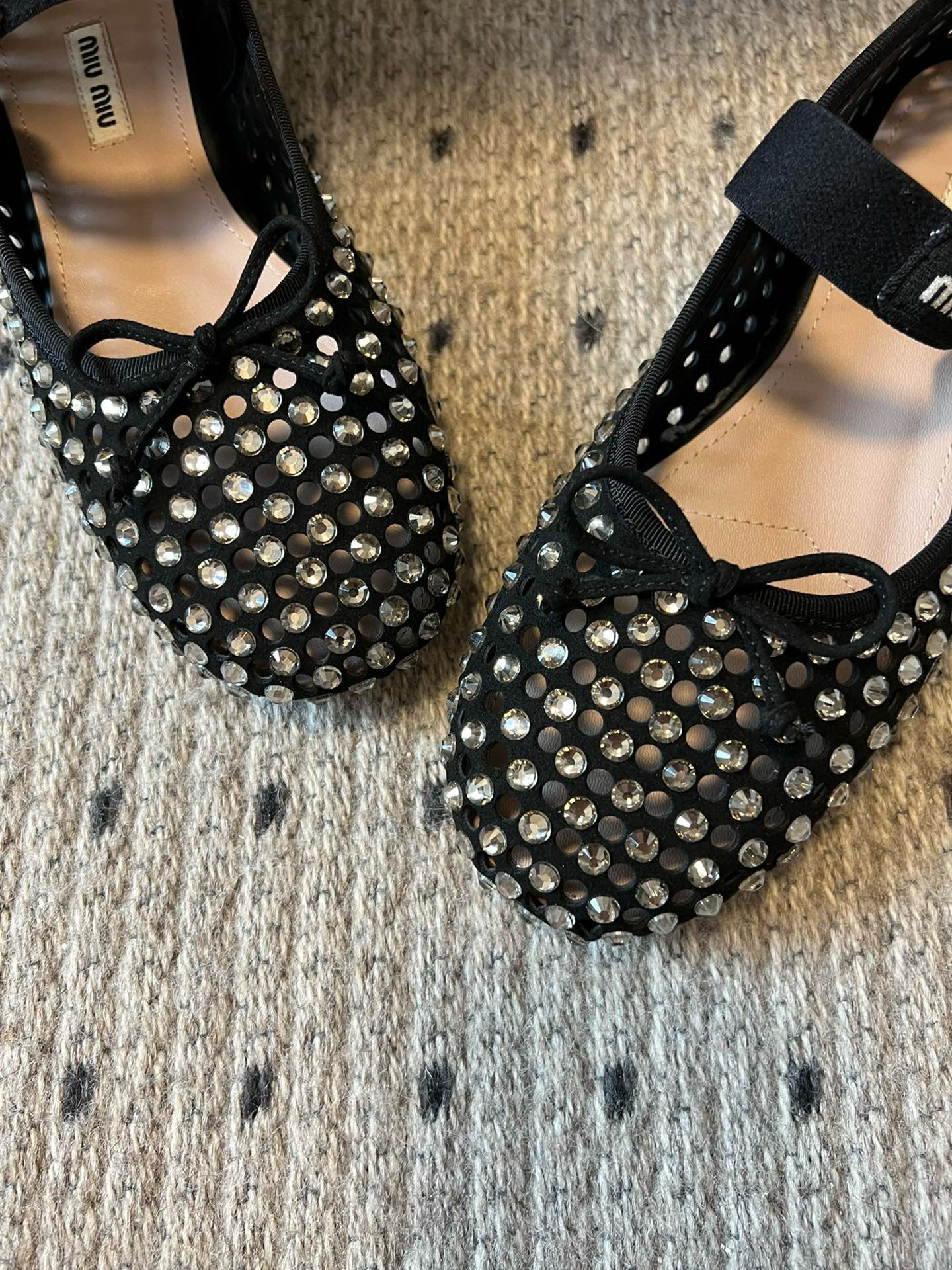 MIU M BALLET FLATS