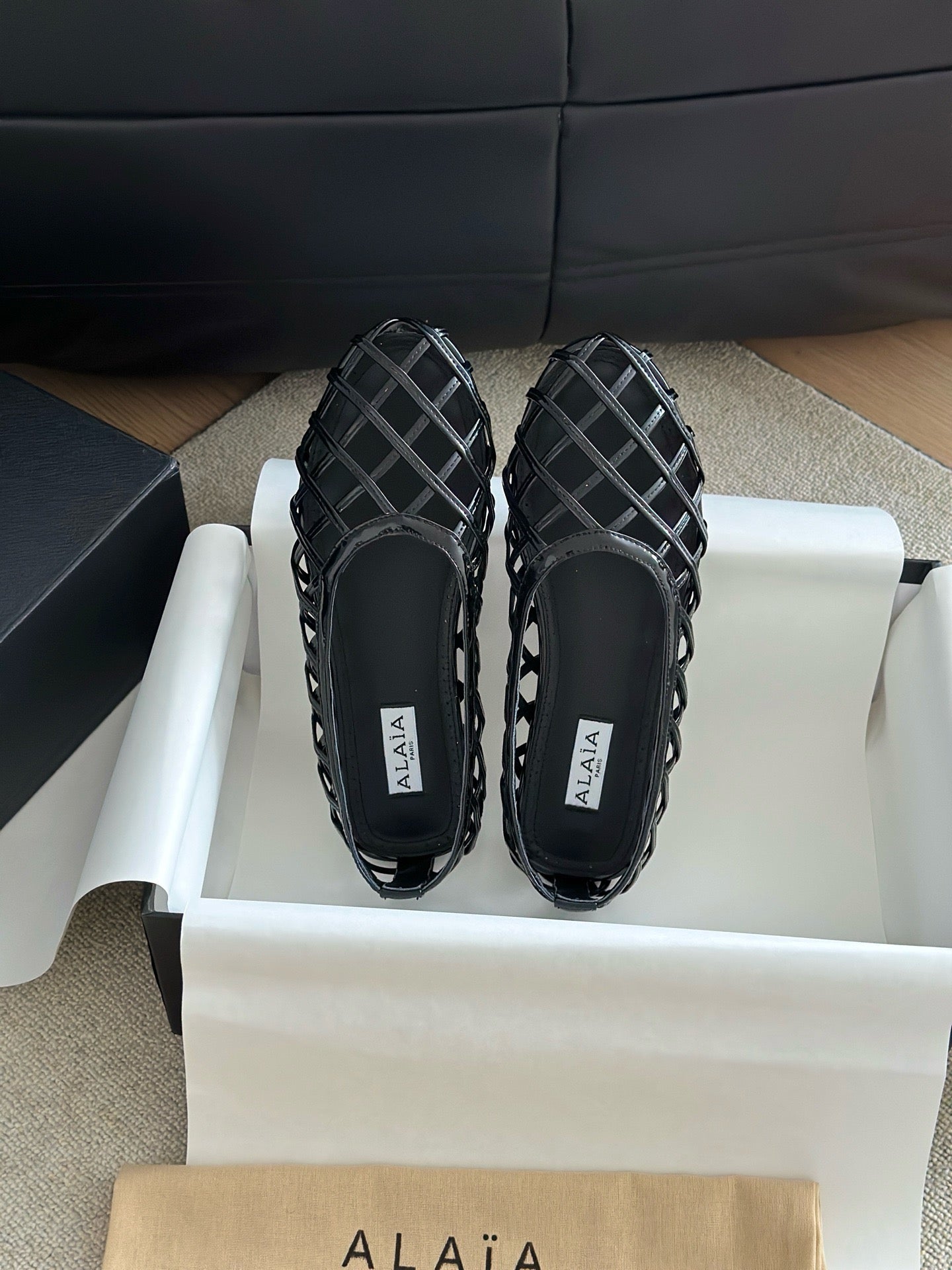 ALAIA BALLET FLATS