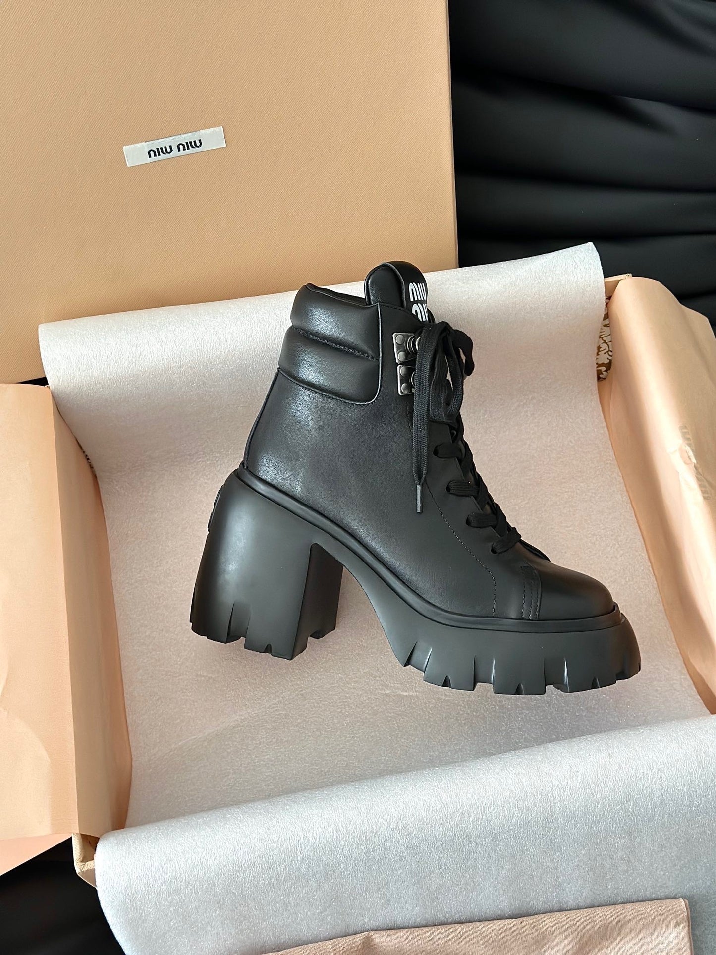 MIU M BOOTS