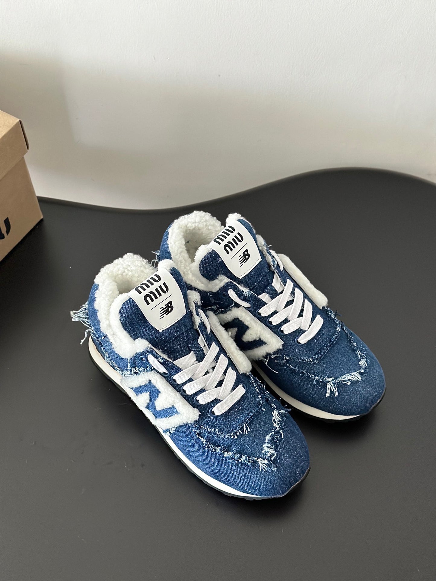 MIU M x NEW BALANCE TRAINERS