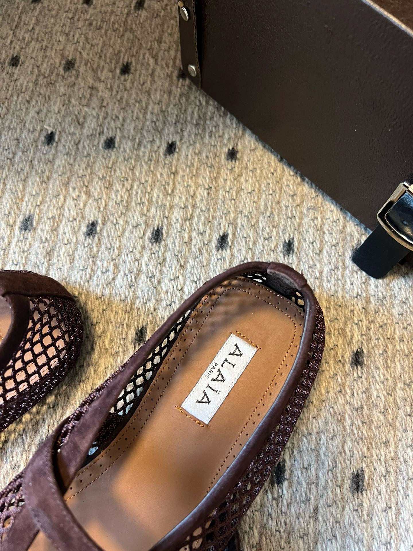 ALAIA BALLET FLATS