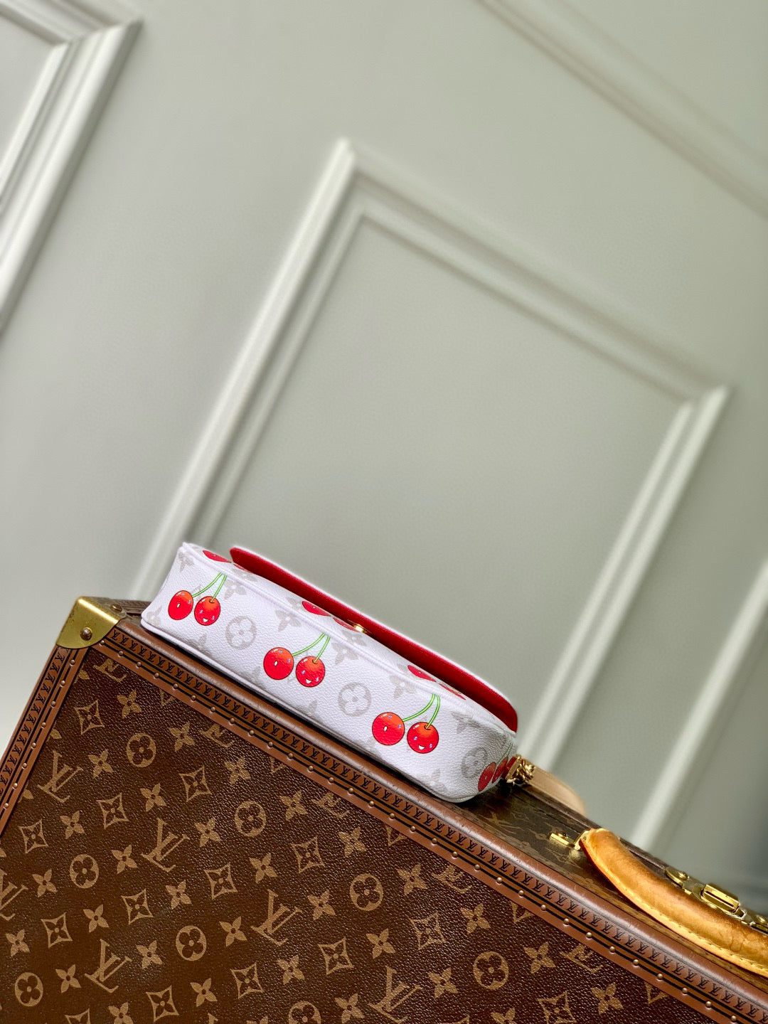 LOU x MURAKAMI IVY WALLET ON CHAIN BAG
