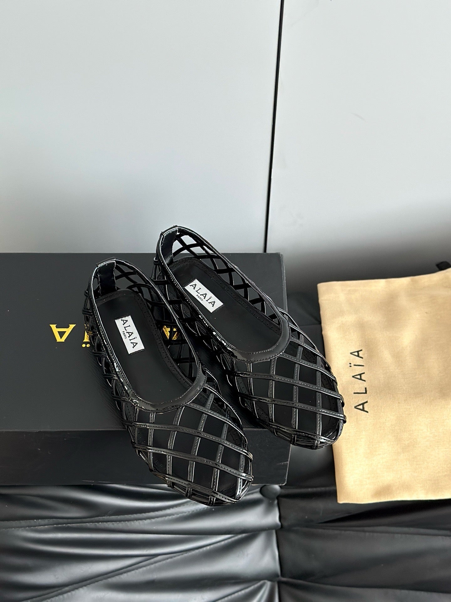 ALAIA BALLET FLATS