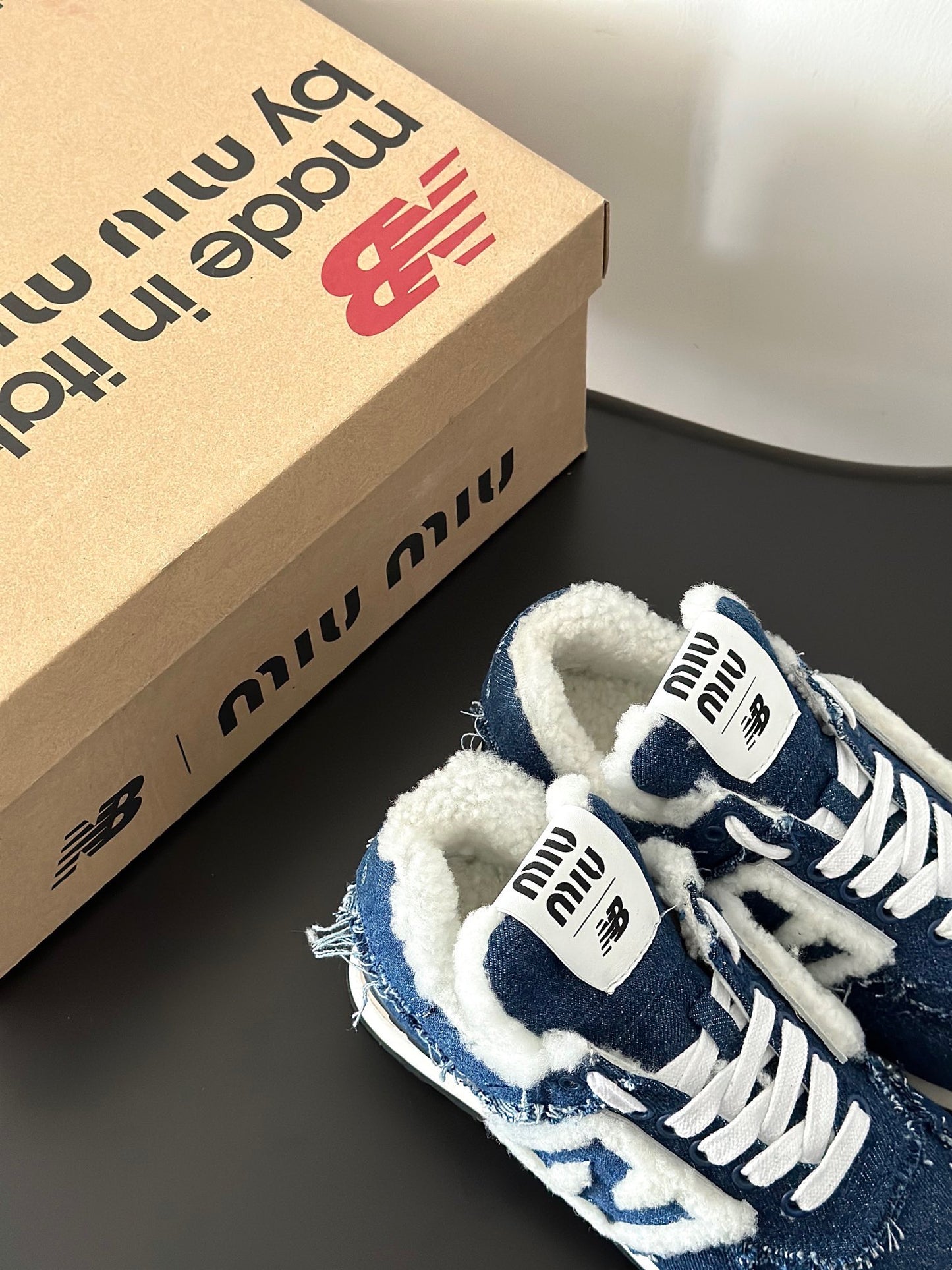 MIU M x NEW BALANCE TRAINERS