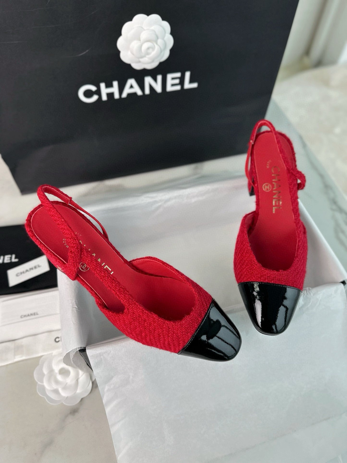 CC SLINGBACK HEELS