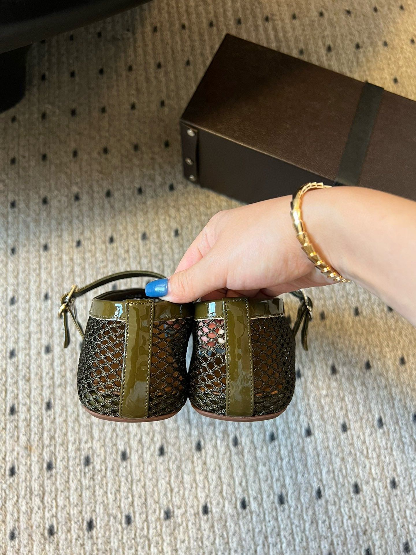 ALAIA BALLET FLATS