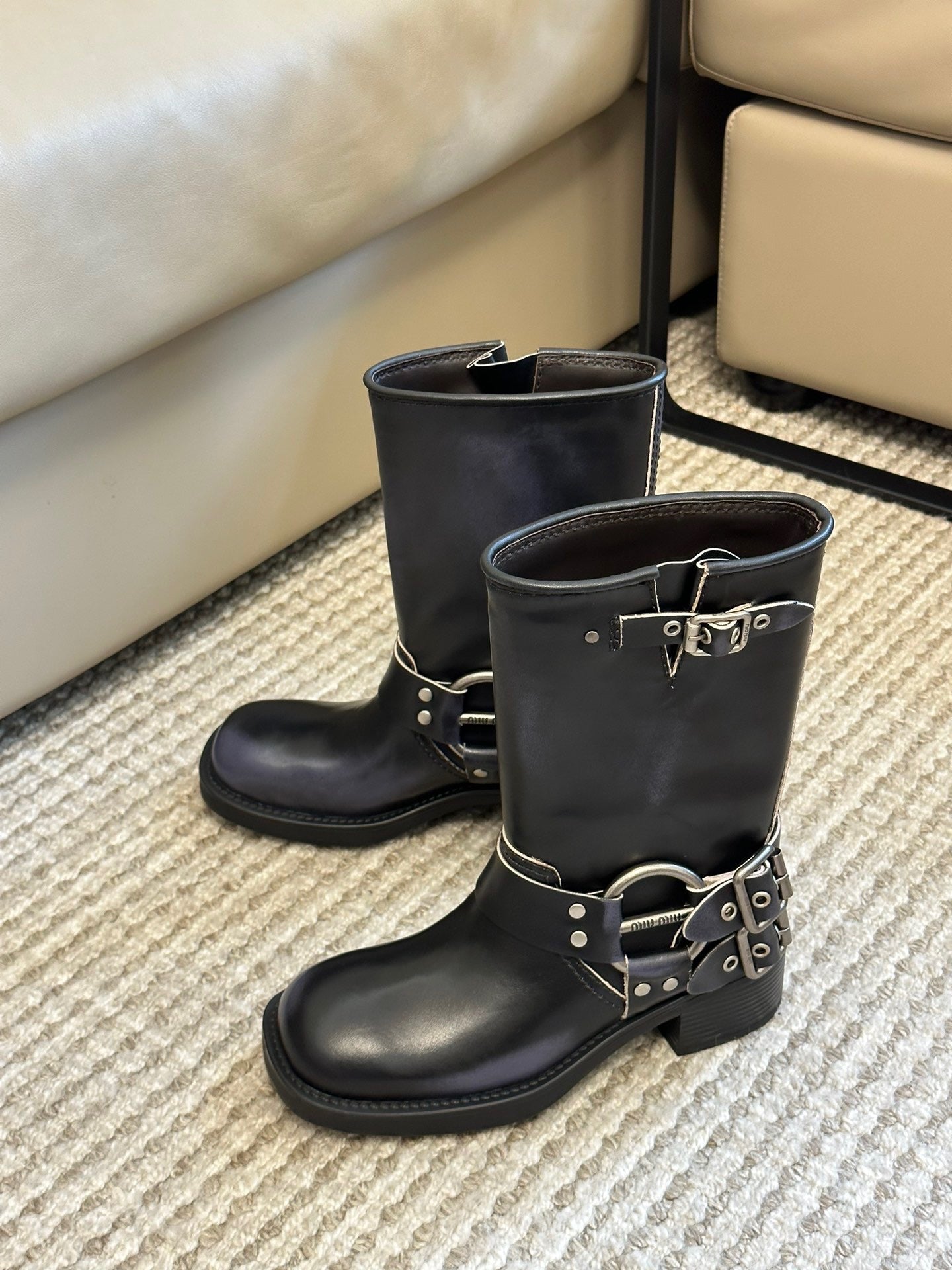 MIU M BOOTS