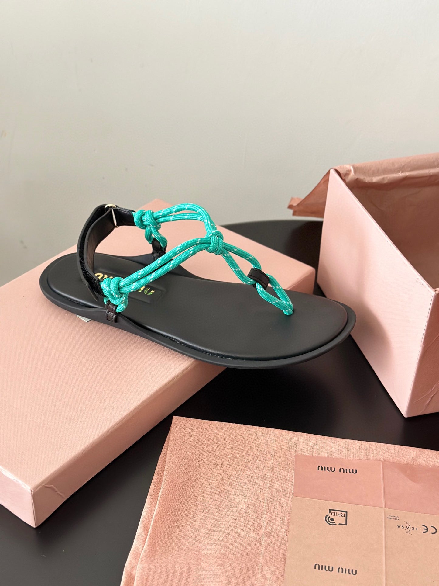 MIU M SANDALS