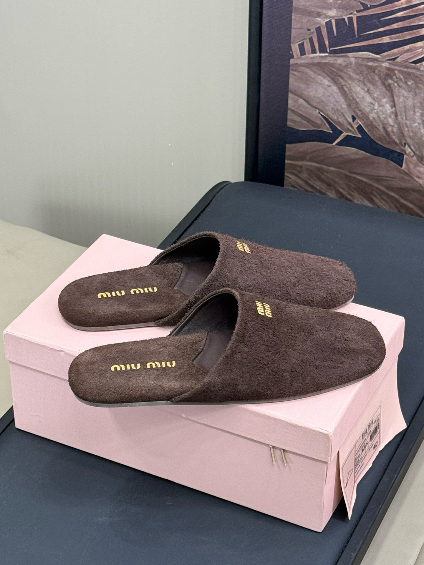 MIU M SLIPPERS
