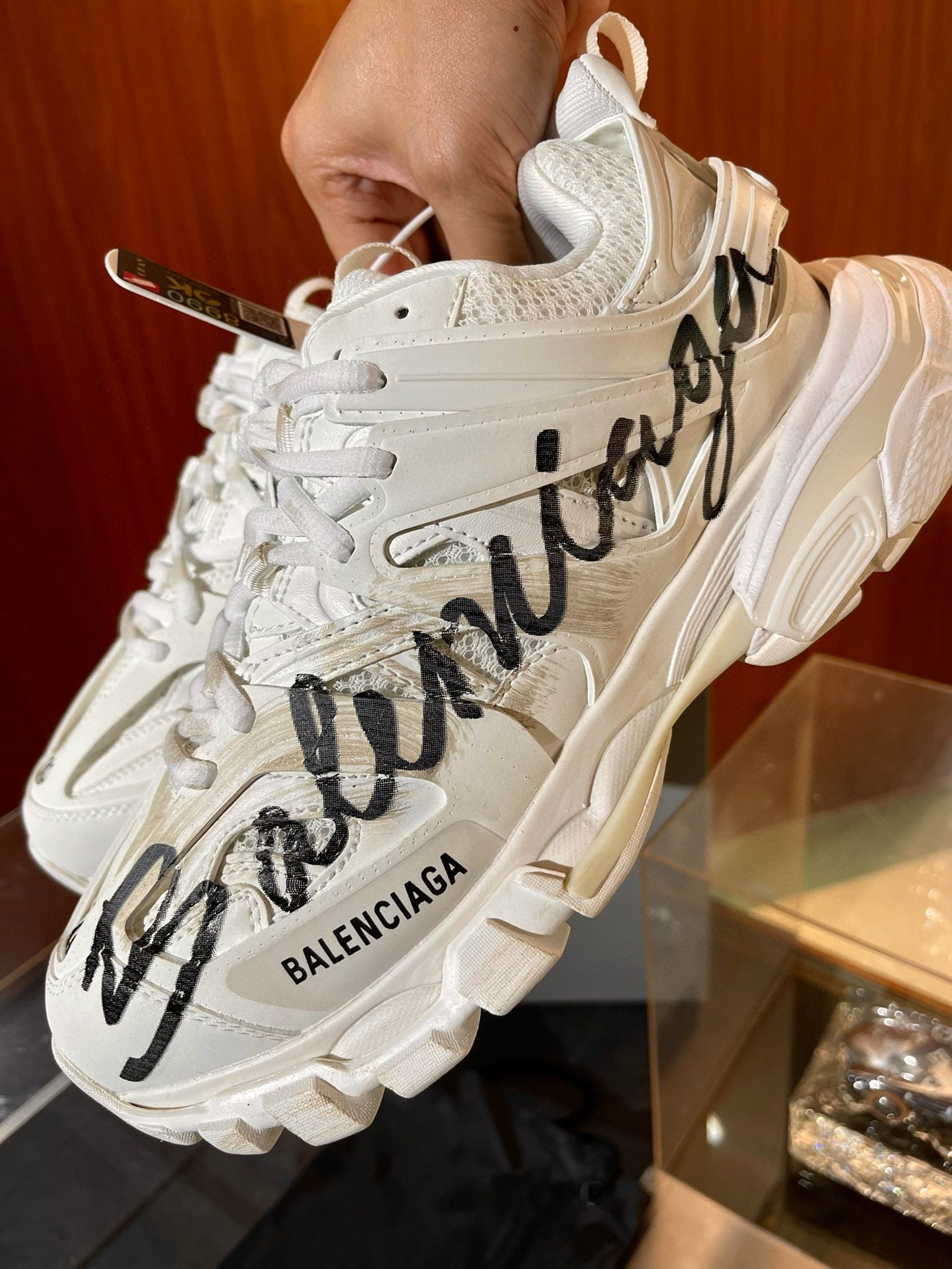 BAL TRACK SNEAKERS