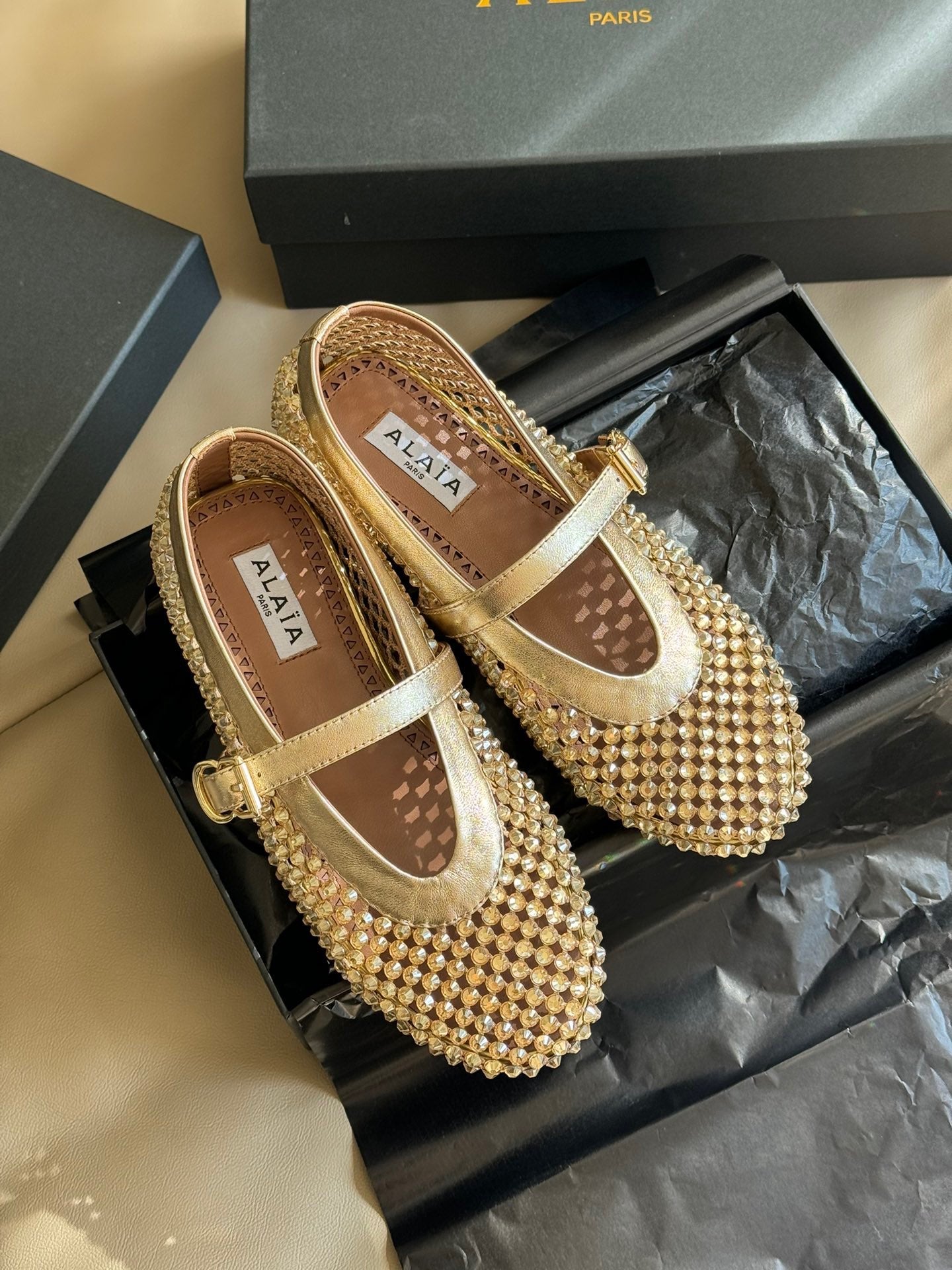 ALAIA BALLET FLATS