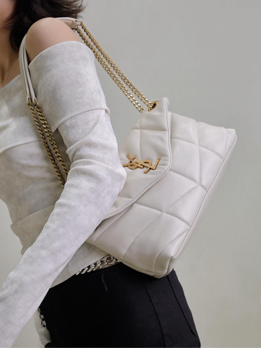 SL LOULOU PUFFER SMALL BAG