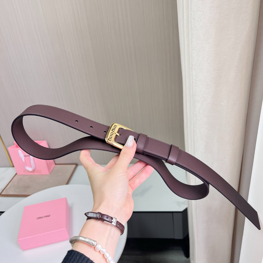 MIU M BELT 3 CM