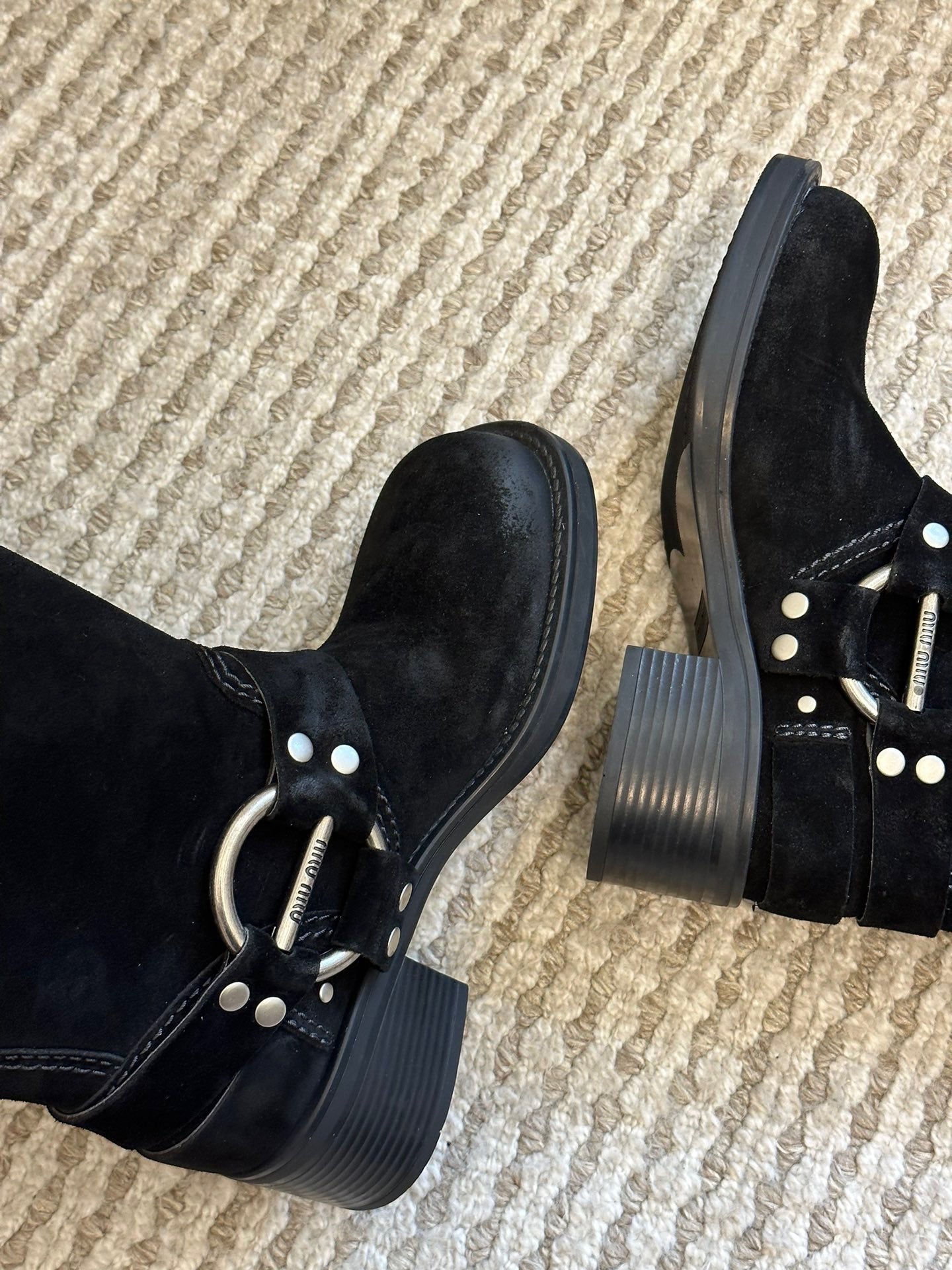 MIU M BOOTS