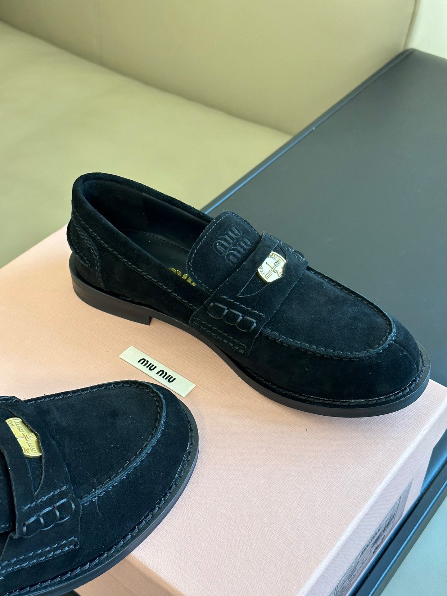 MIU M LOAFERS