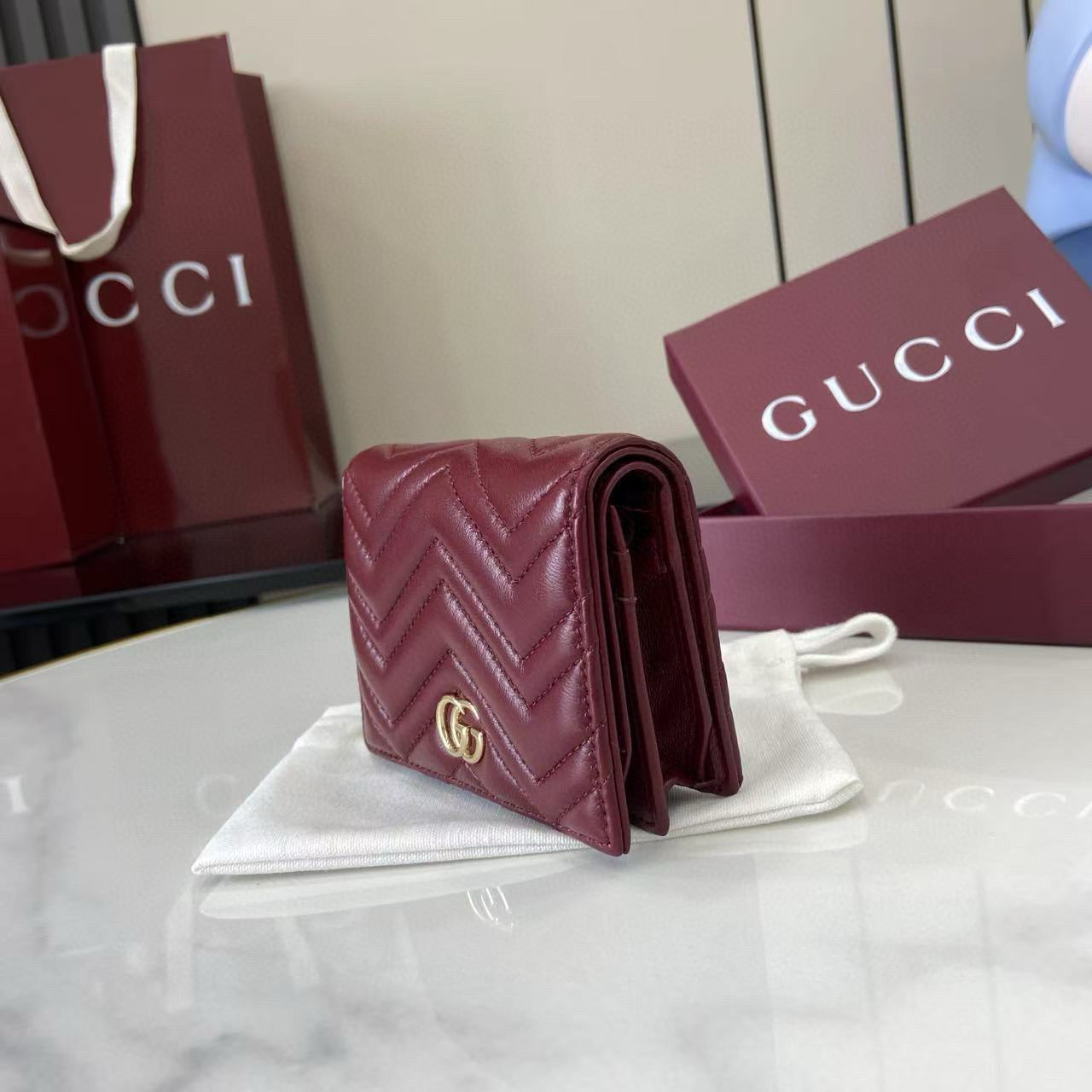 GG MARMONT SMALL WALLET