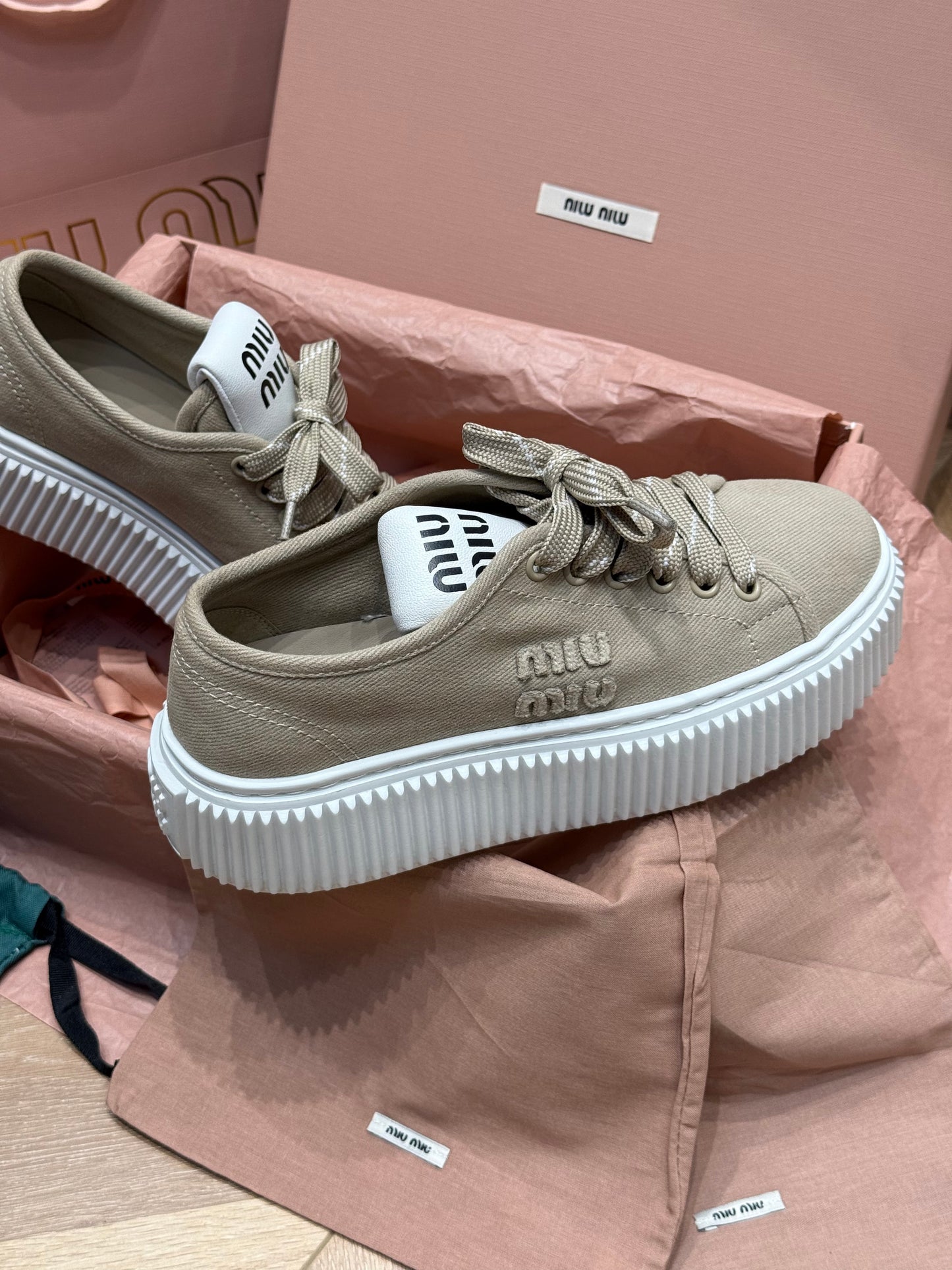 MIU M TRAINERS