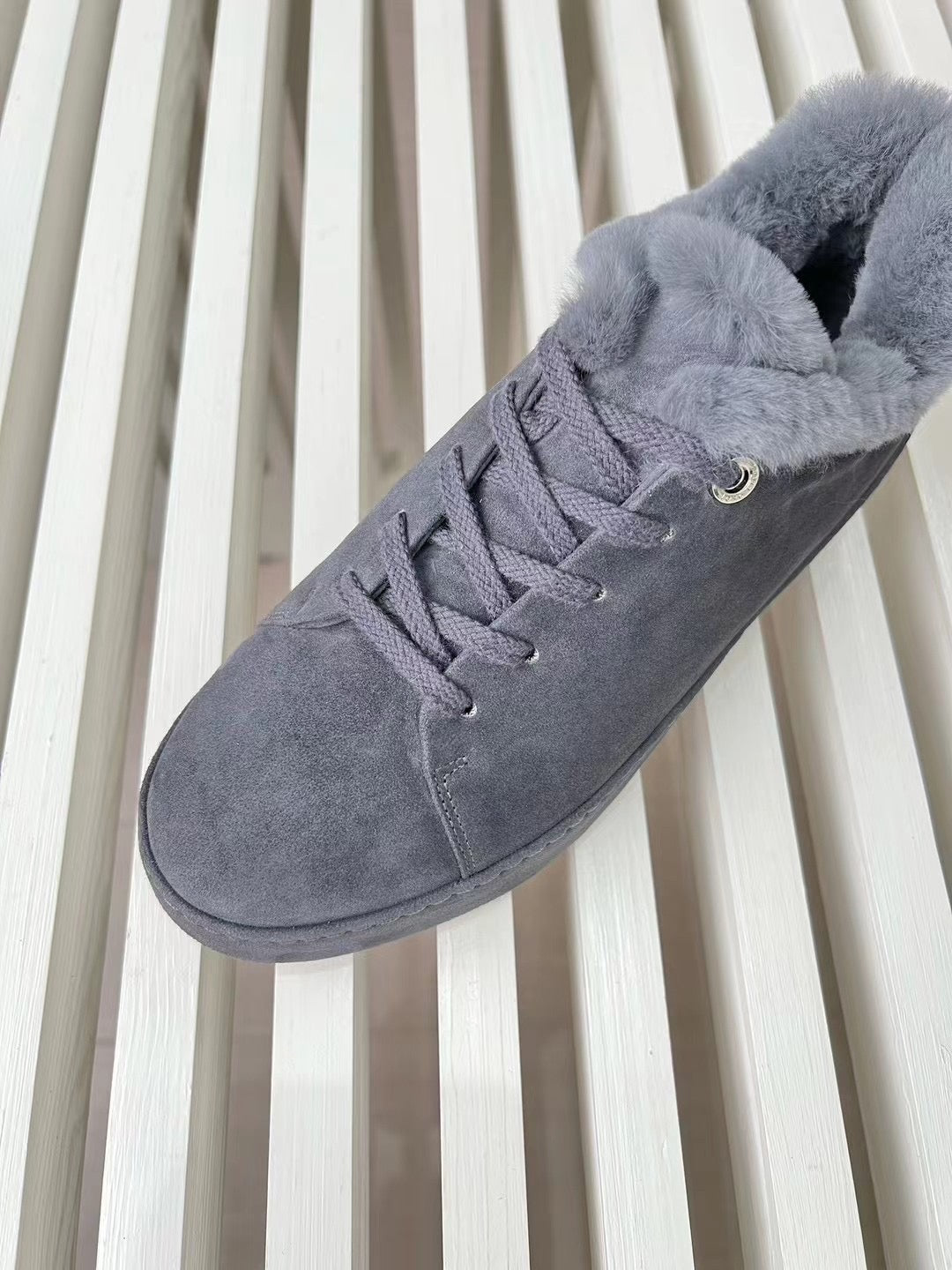 LORO P FUR NUAGES SNEAKERS