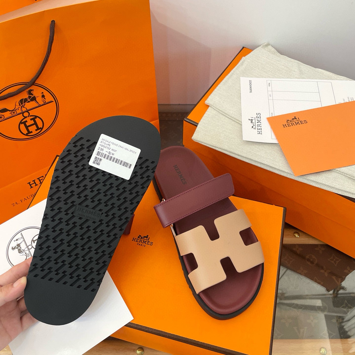 HERM CHYPRE SANDALS