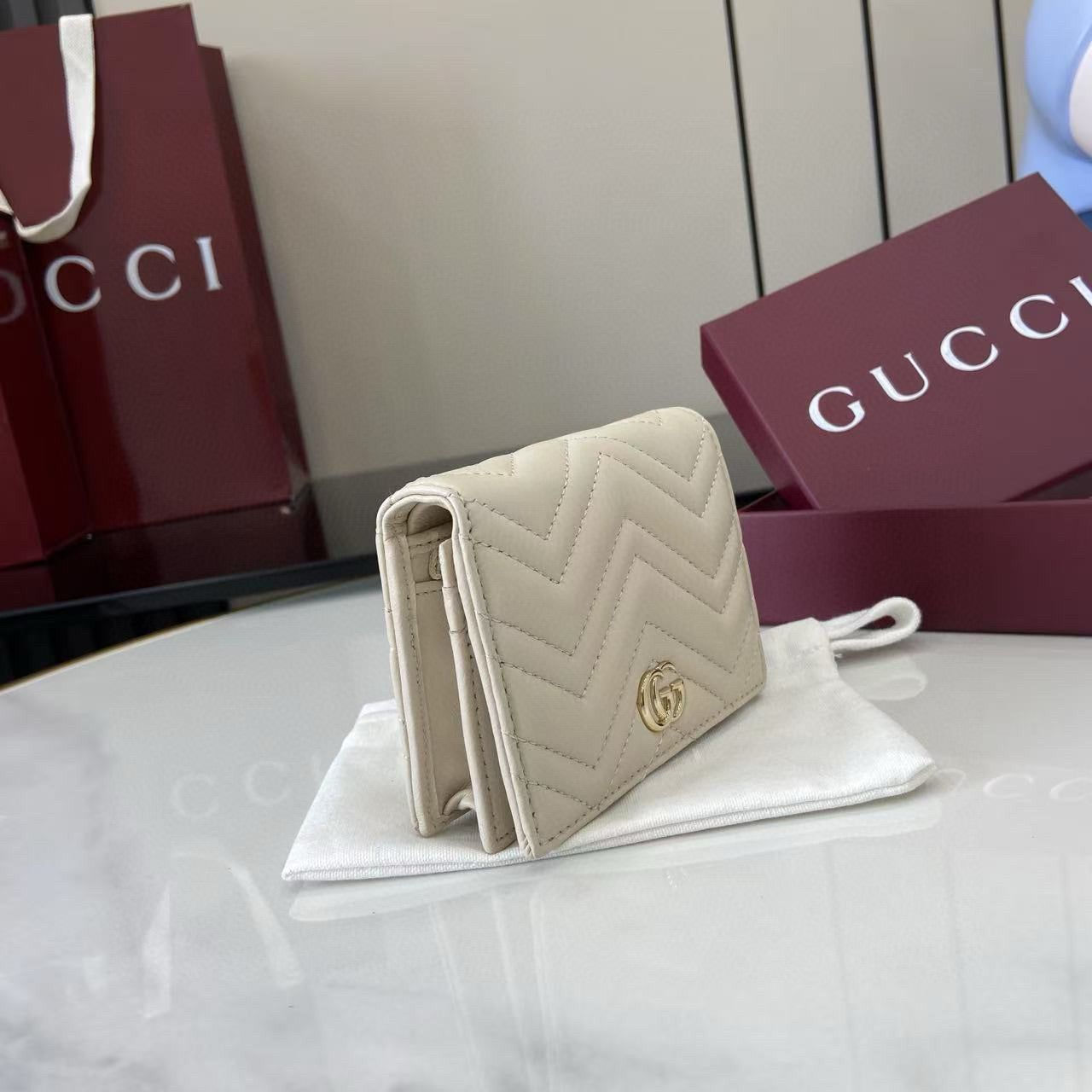 GG MARMONT SMALL WALLET