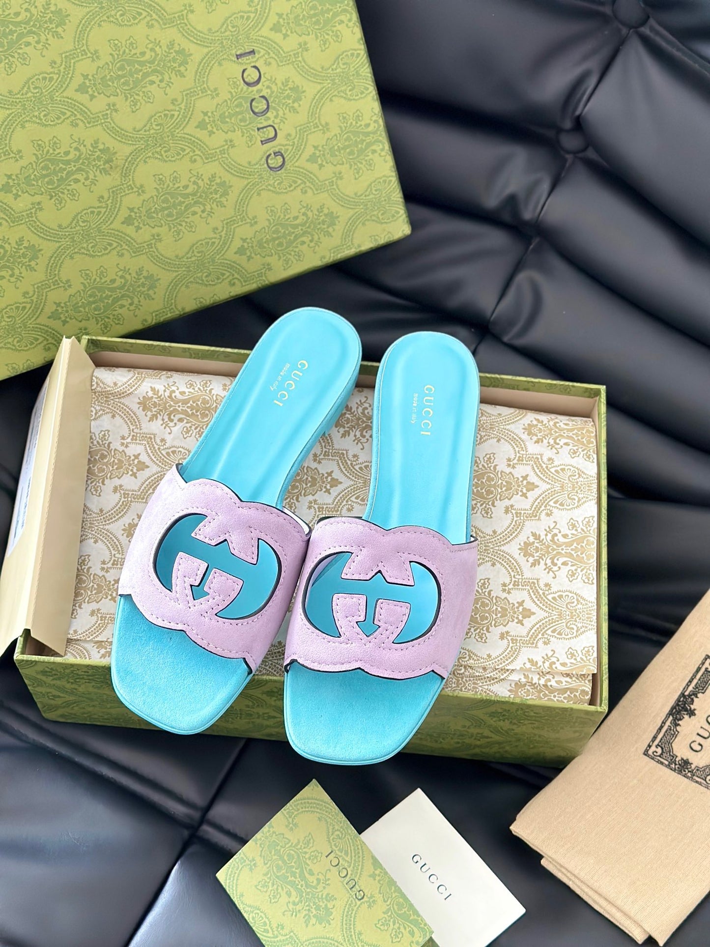 GG CUT OUT SANDALS