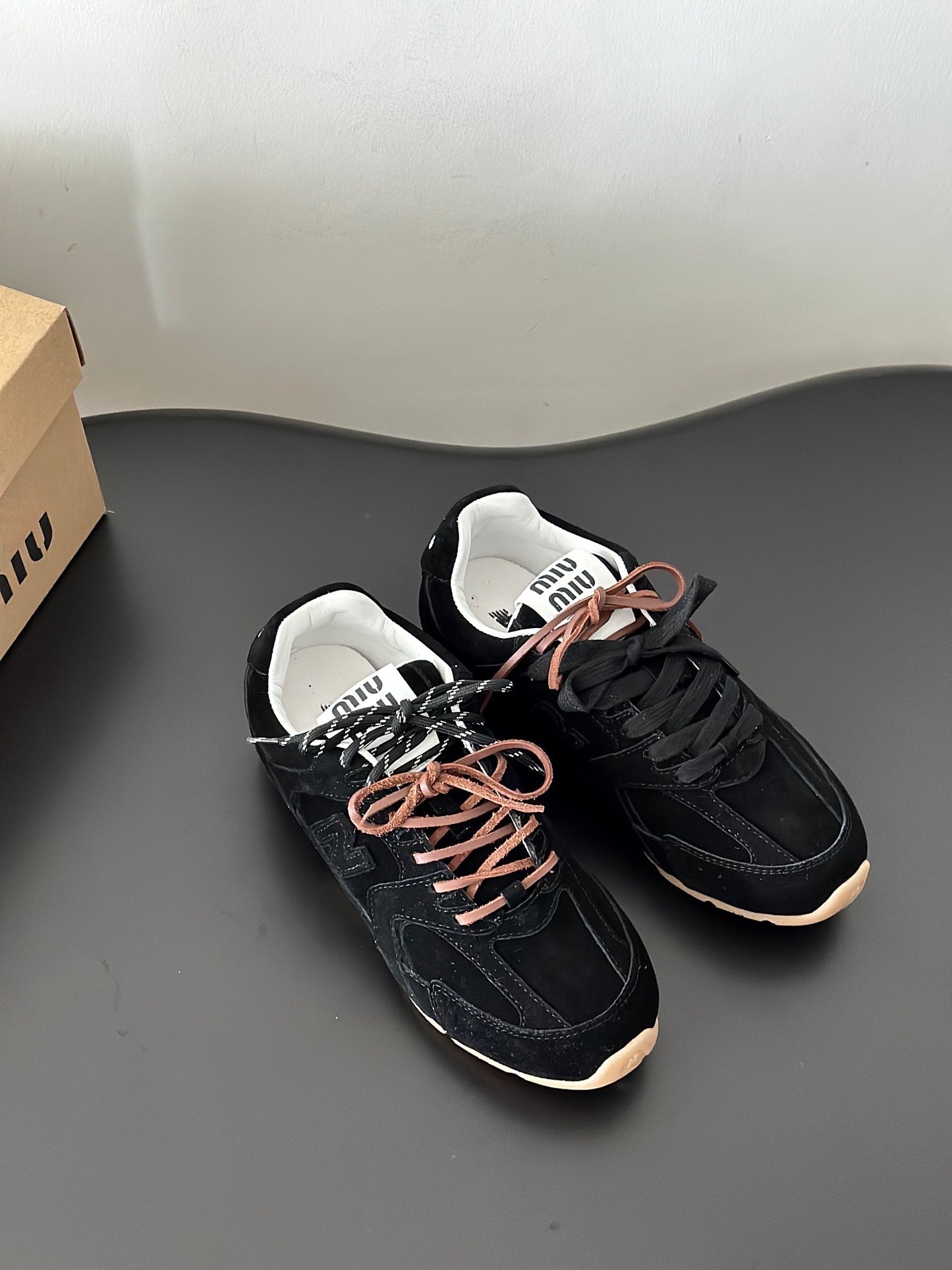 MIU M x NEW BALANCE TRAINERS