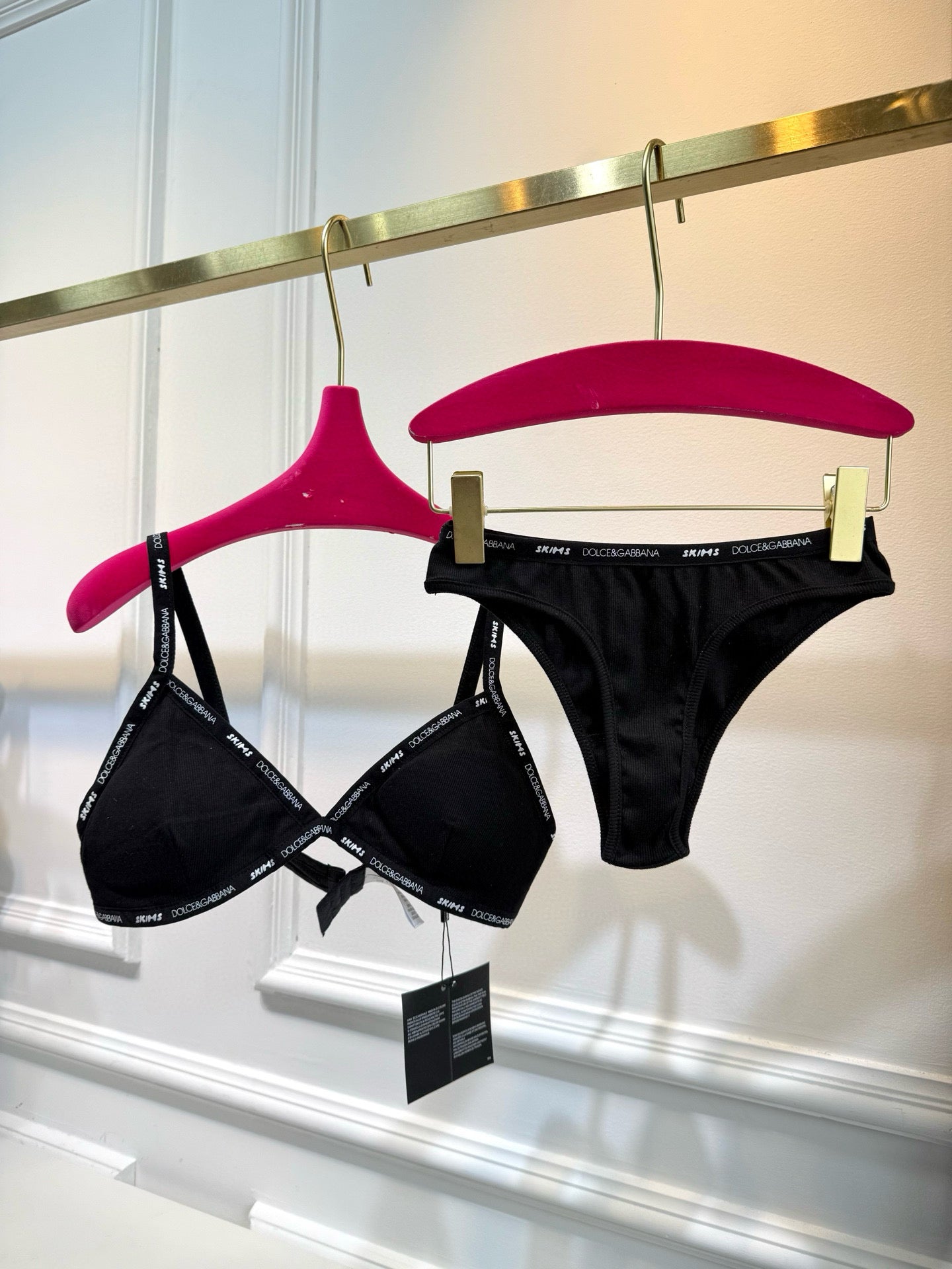 SKIMS x DG BRA SET