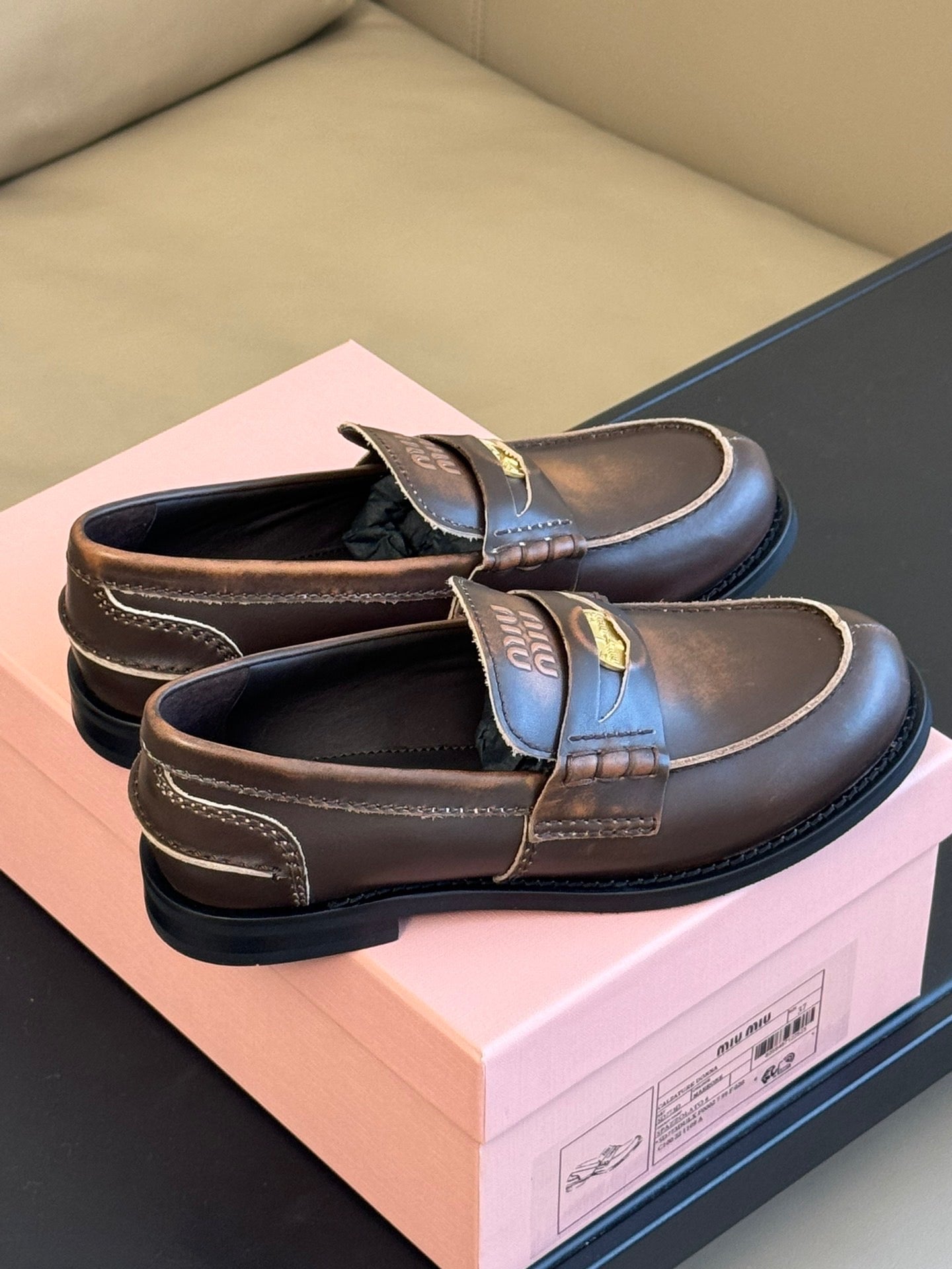 MIU M LOAFERS