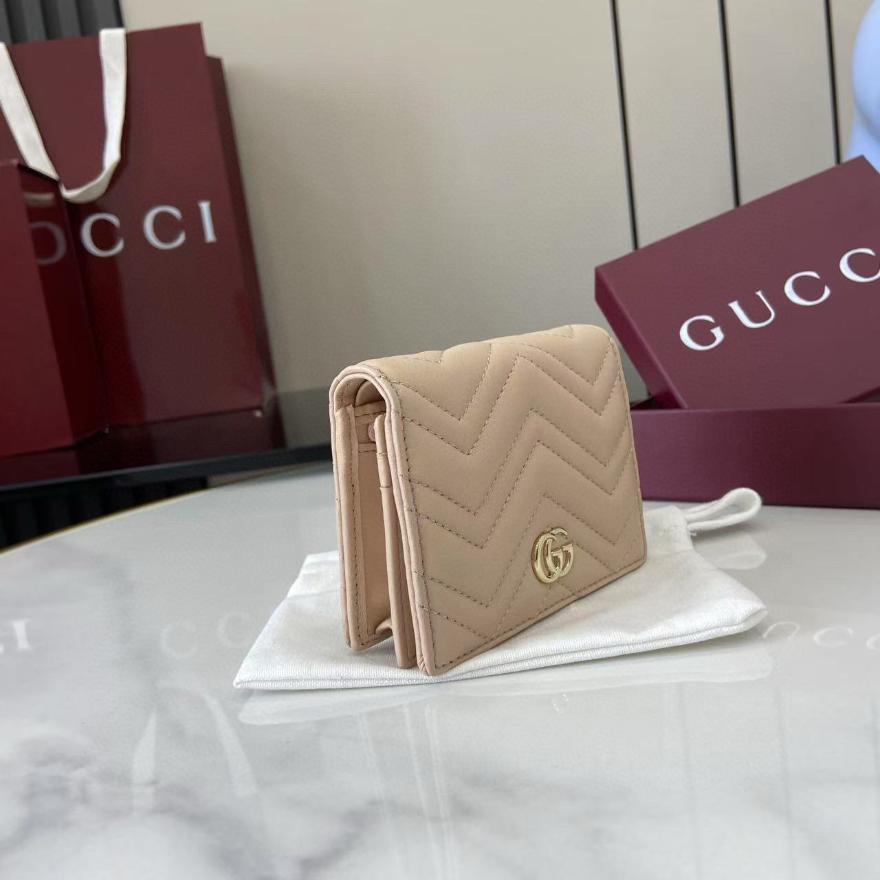 GG MARMONT SMALL WALLET