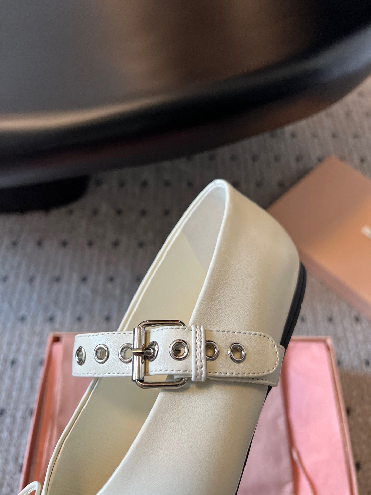 MIU M BALLERINA FLATS