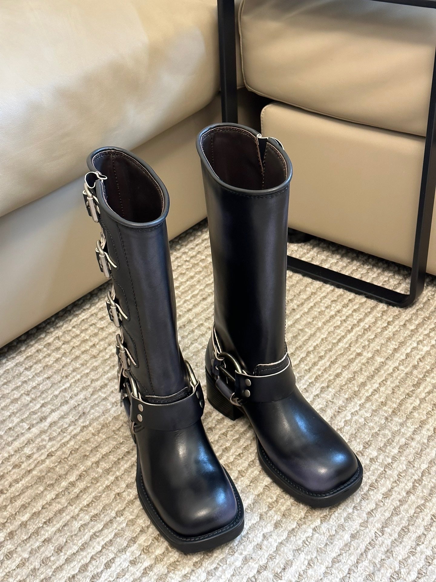 MIU M BOOTS
