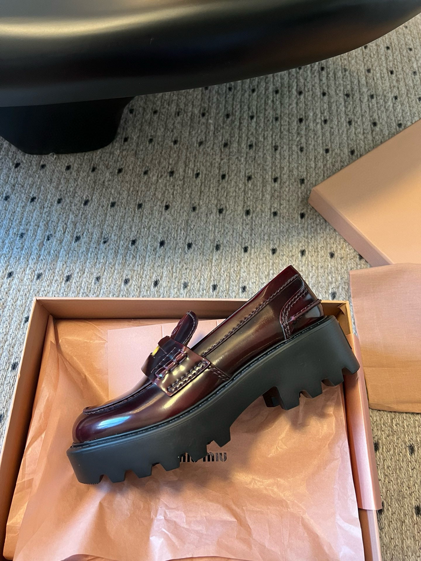 MIU M LOAFERS