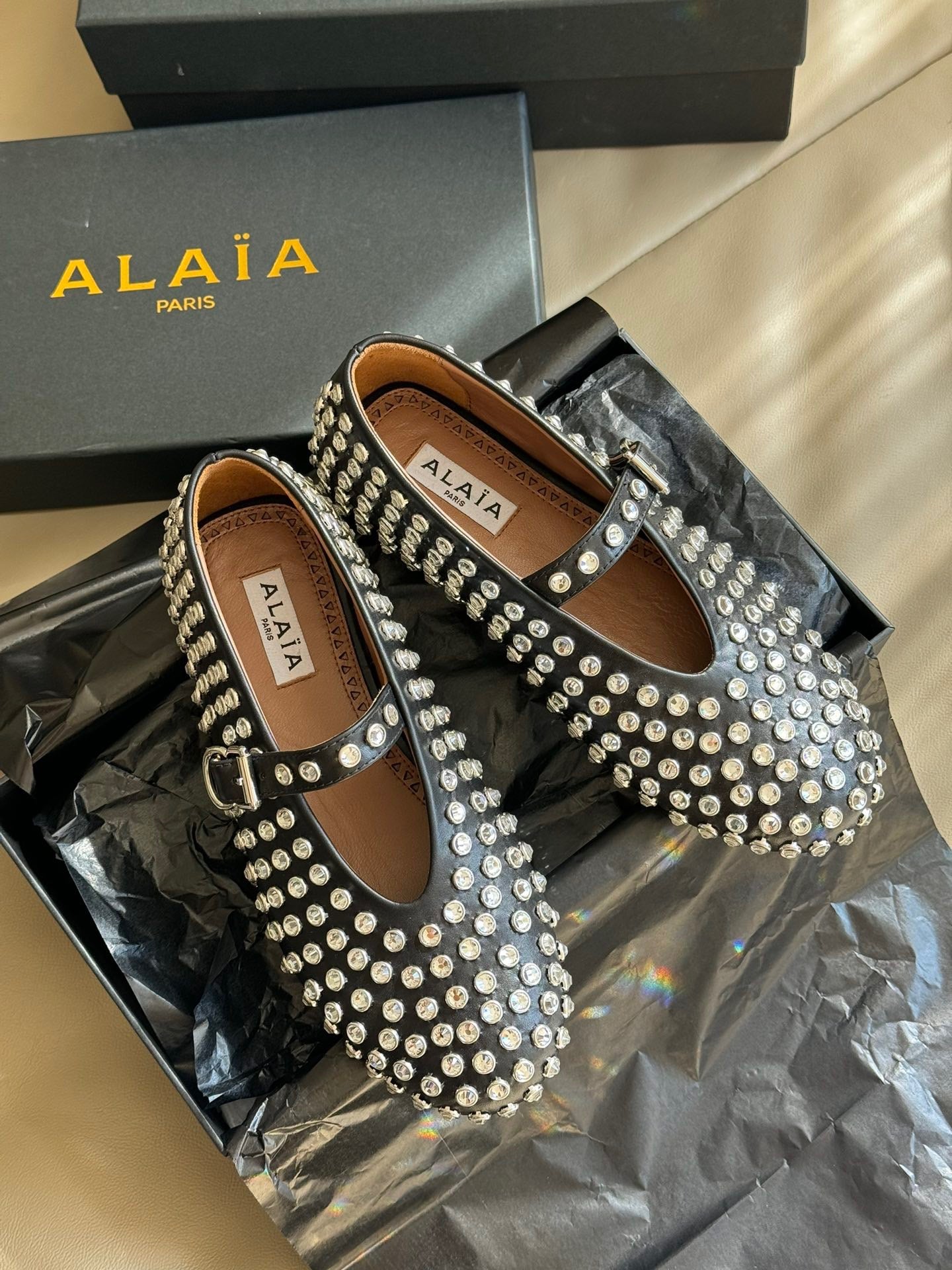 ALAIA BALLET FLATS