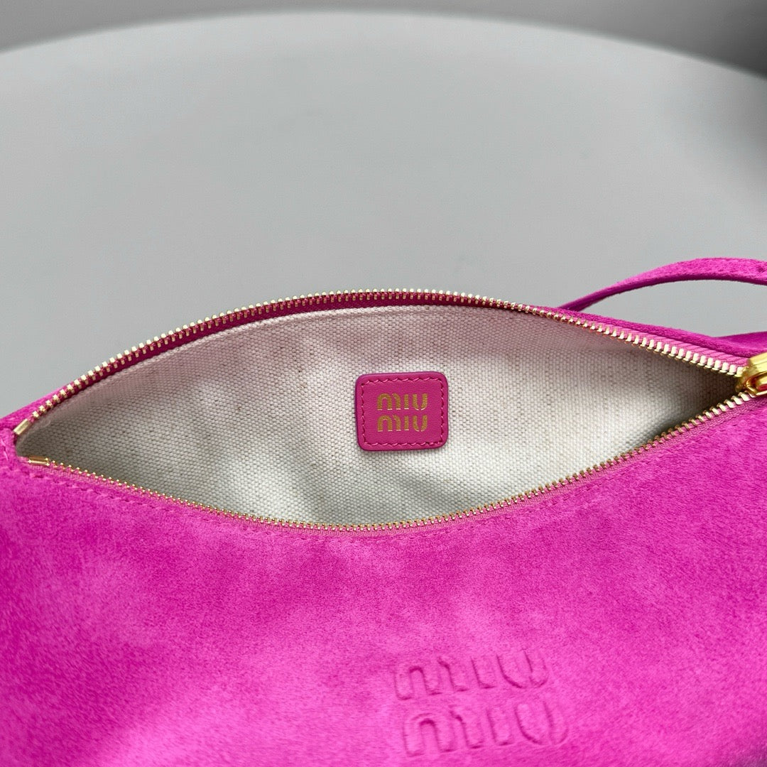 MIU M SUEDE POUCH