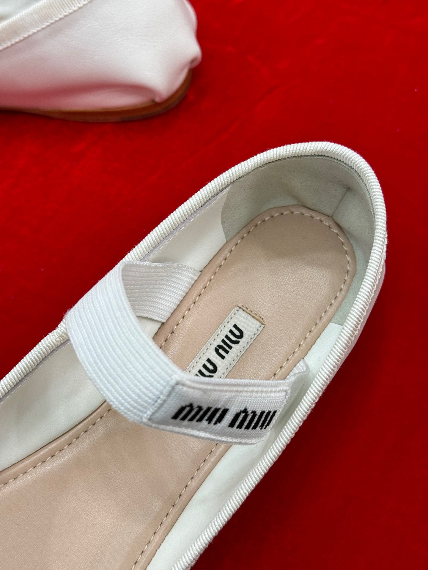 MIU M BALLERINA FLATS