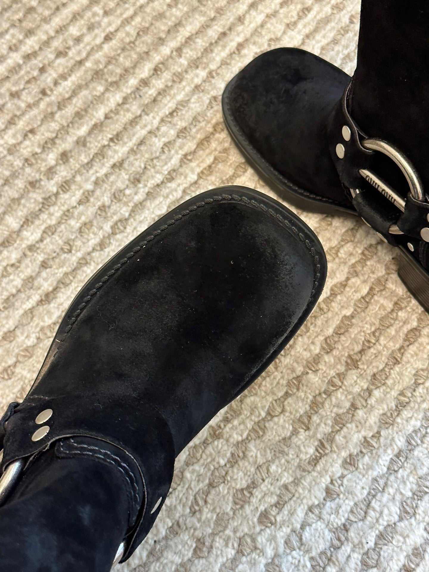 MIU M BOOTS