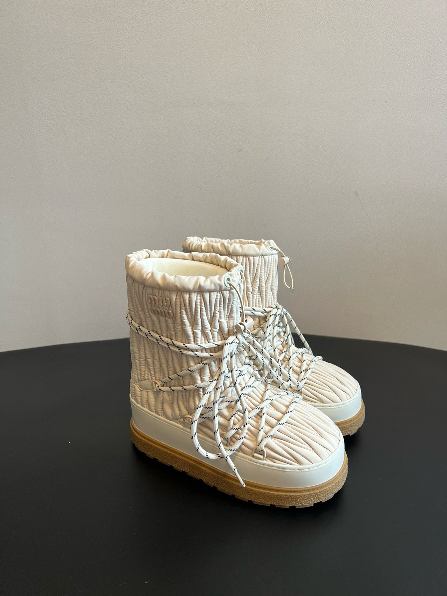 MIU M BOOTS