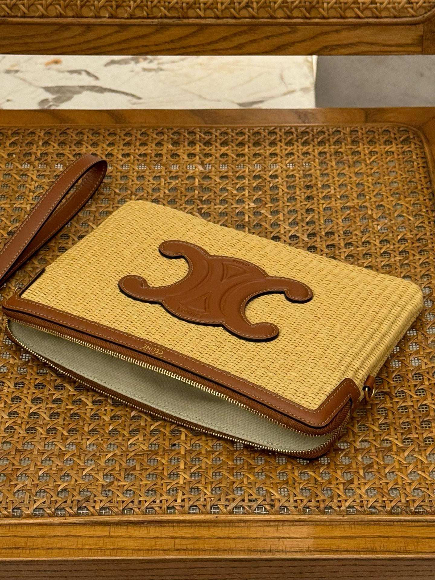 CEL SMALL POUCH WITH STRAP