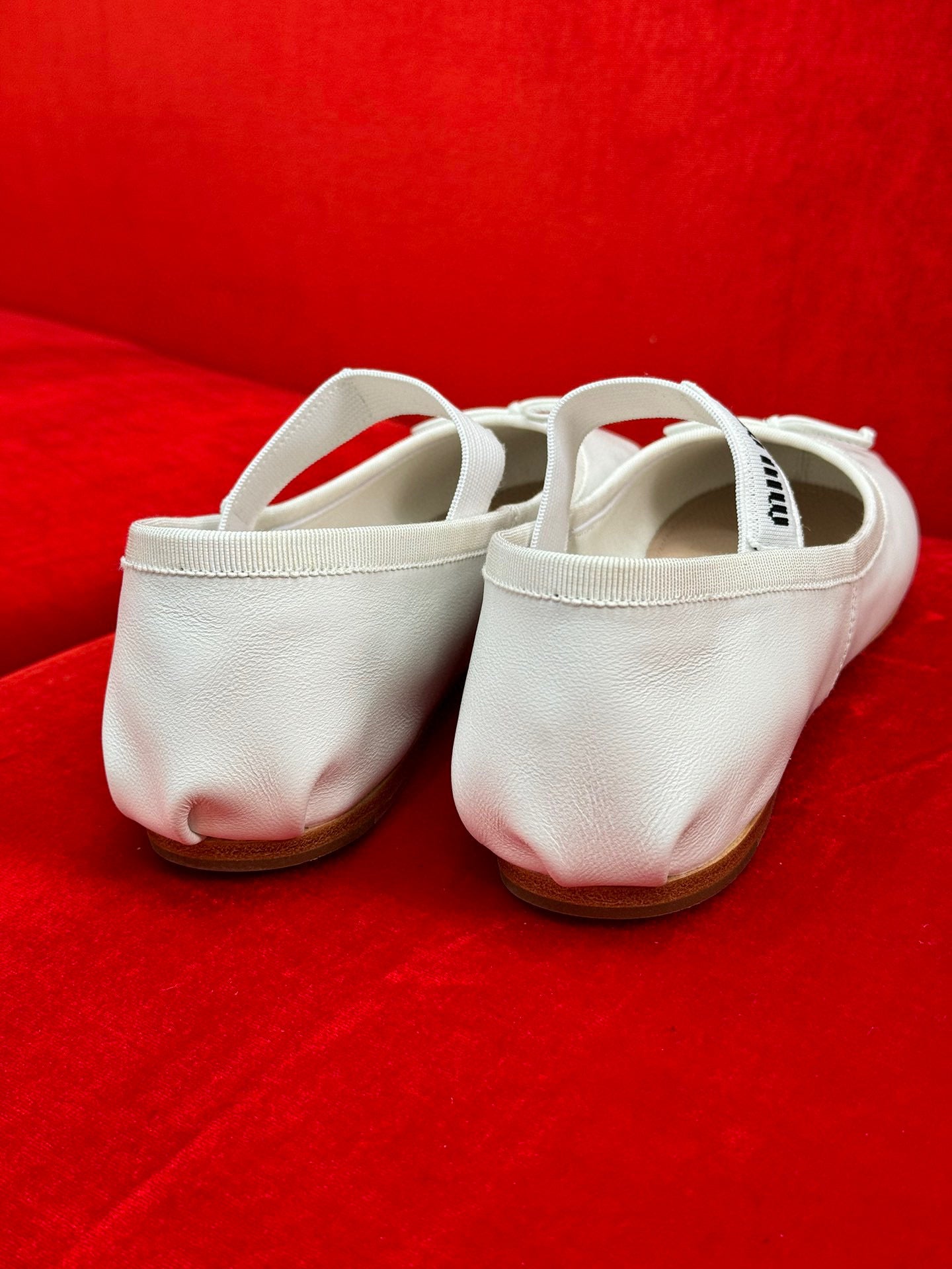MIU M BALLERINA FLATS