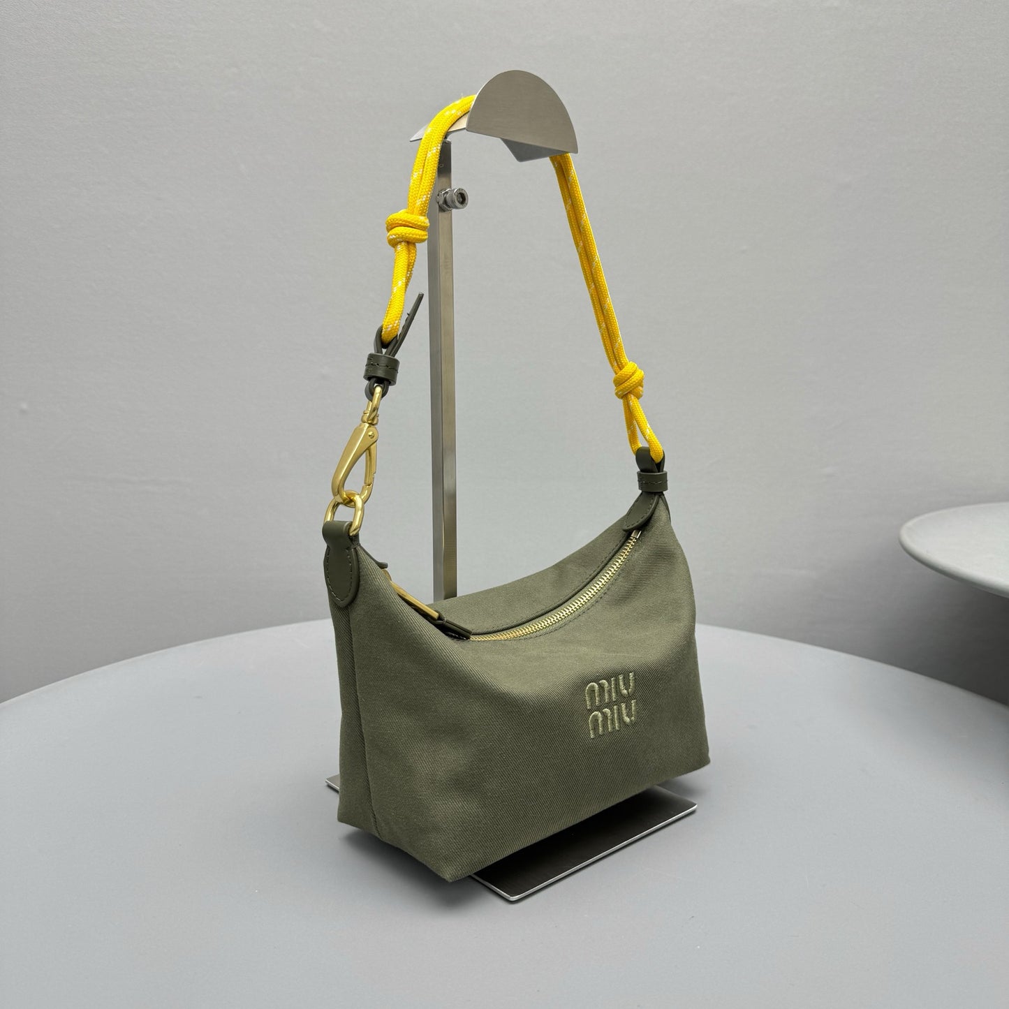 MIU M GABARDINE POUCH