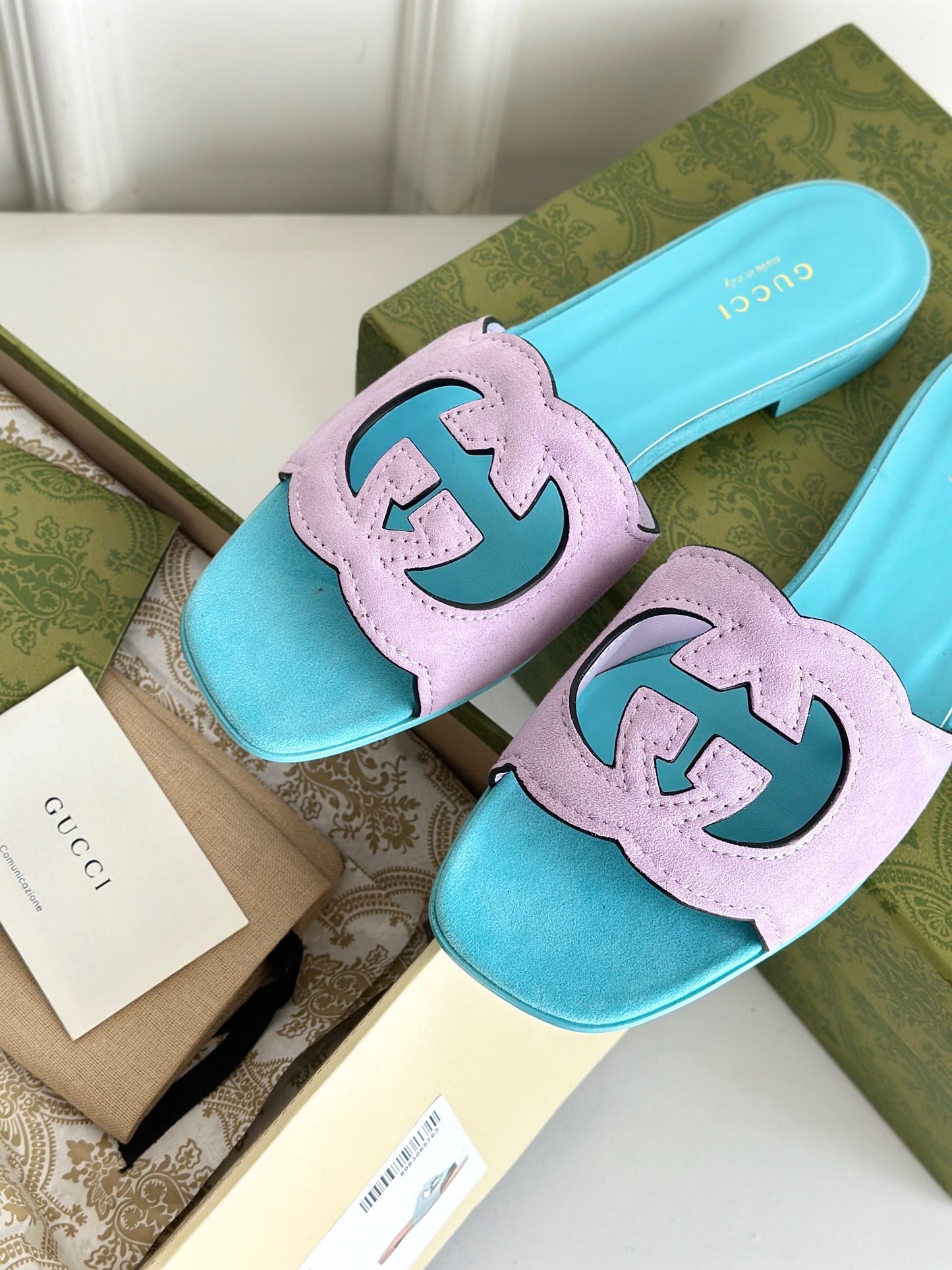 GG CUT OUT SANDALS